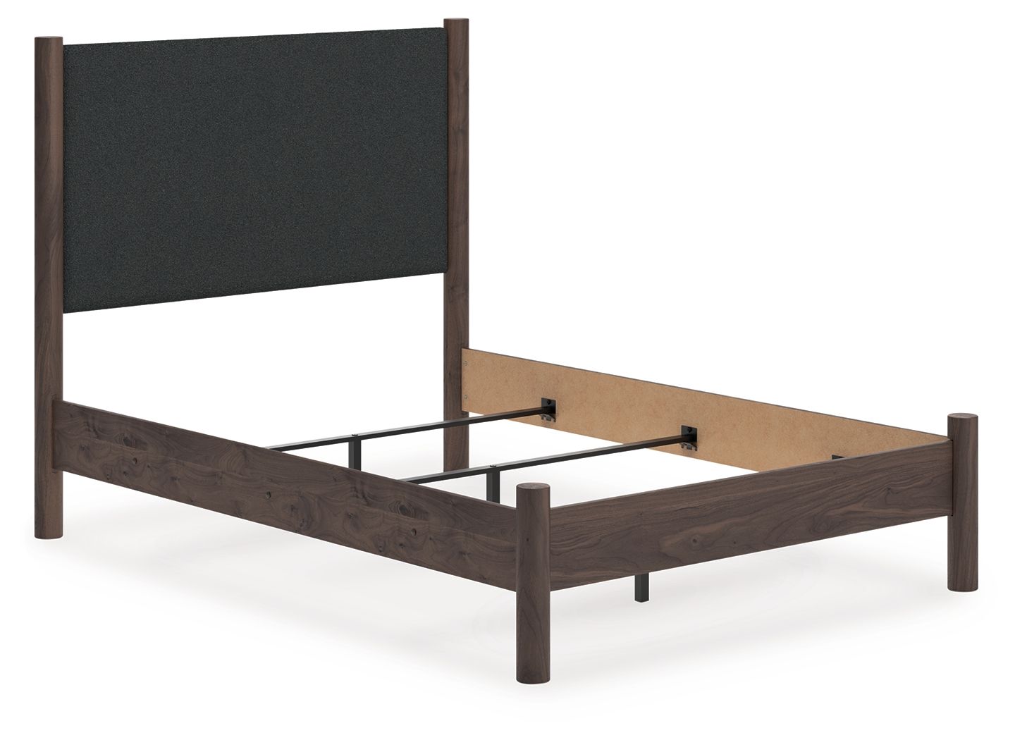 Pamytta - Full Upholstered Panel Bed - Brown