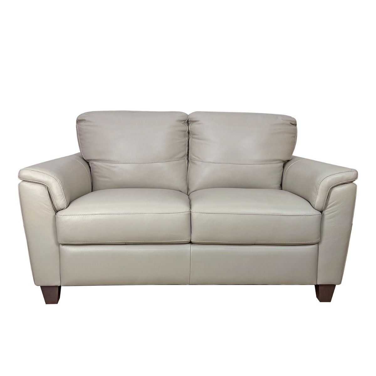 Pacific Palisades - Loveseat - Beige Leather, beige, view 6