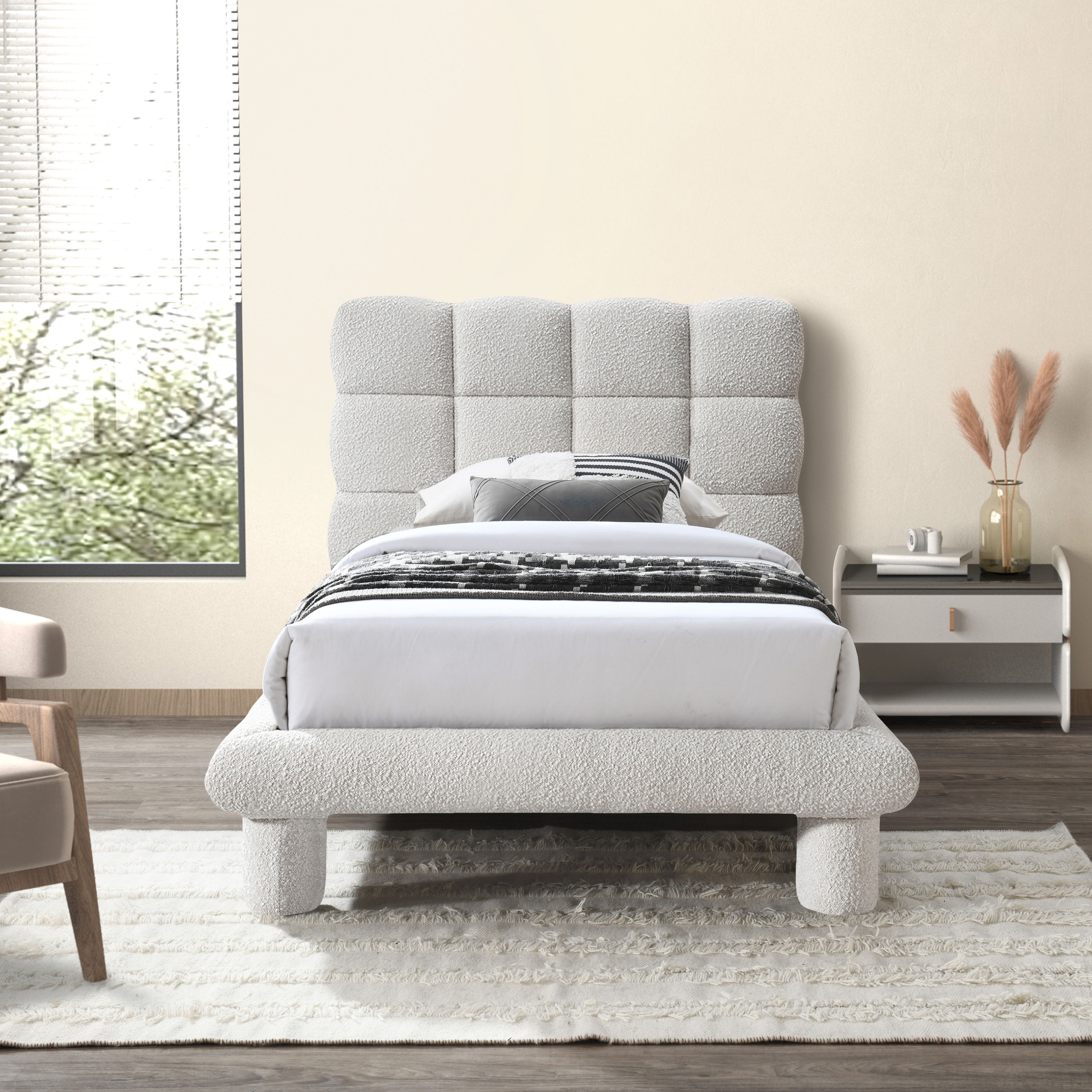 Deco - Twin Bed - Cream