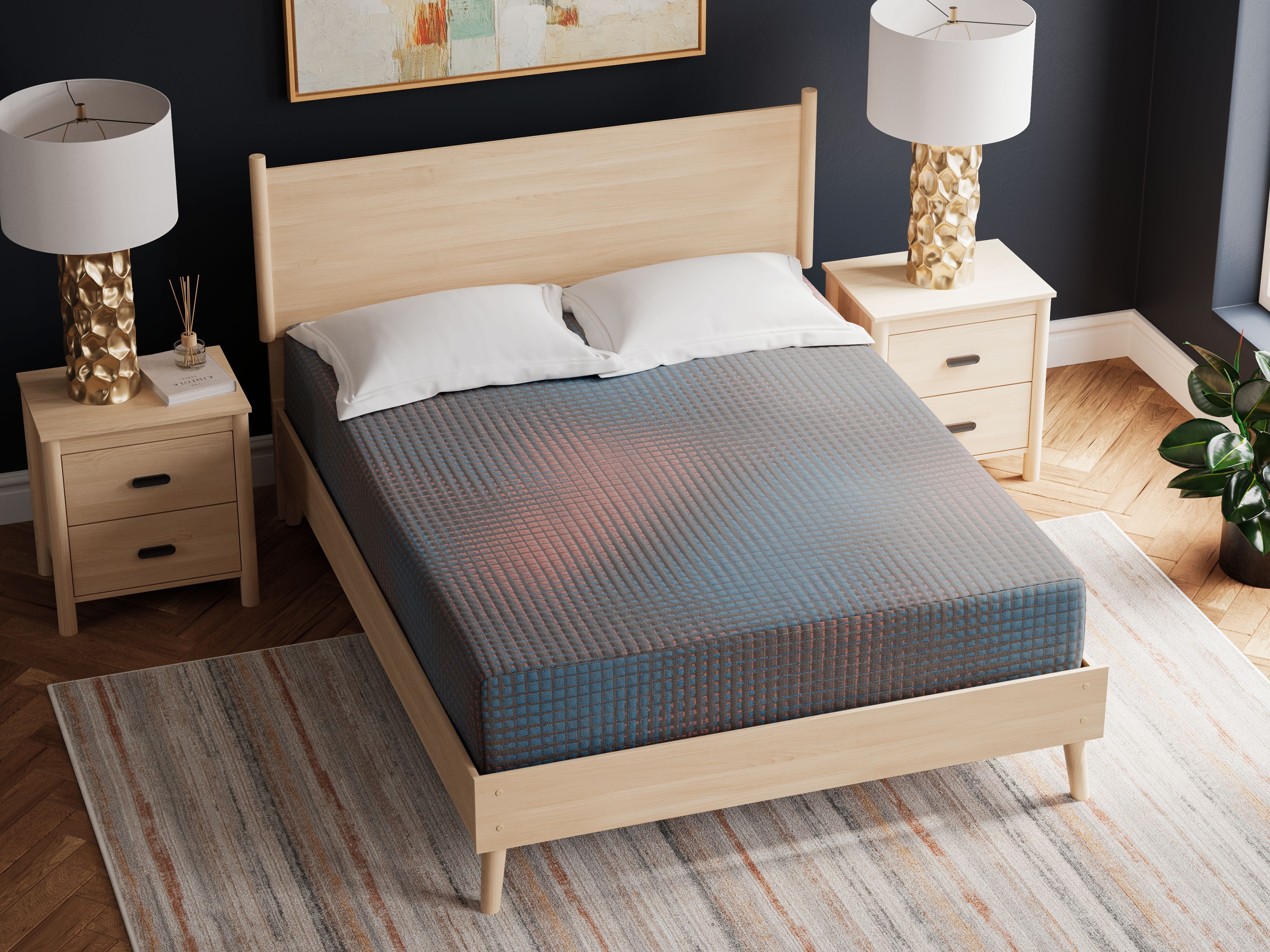 Ashley Furniture 13 Inch Hybrid Hot Buy - King Mattress - Multi - Image 13