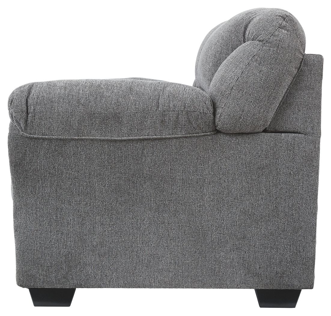 Ashley Furniture Allmaxx - Loveseat - Pewter - Image 5