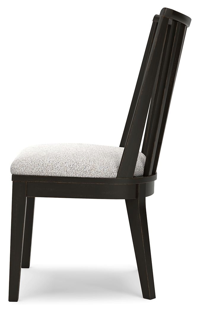 Ashley Furniture Galliden - Dining Upholstered Side Chair (Set of 2) - Black - Image 7