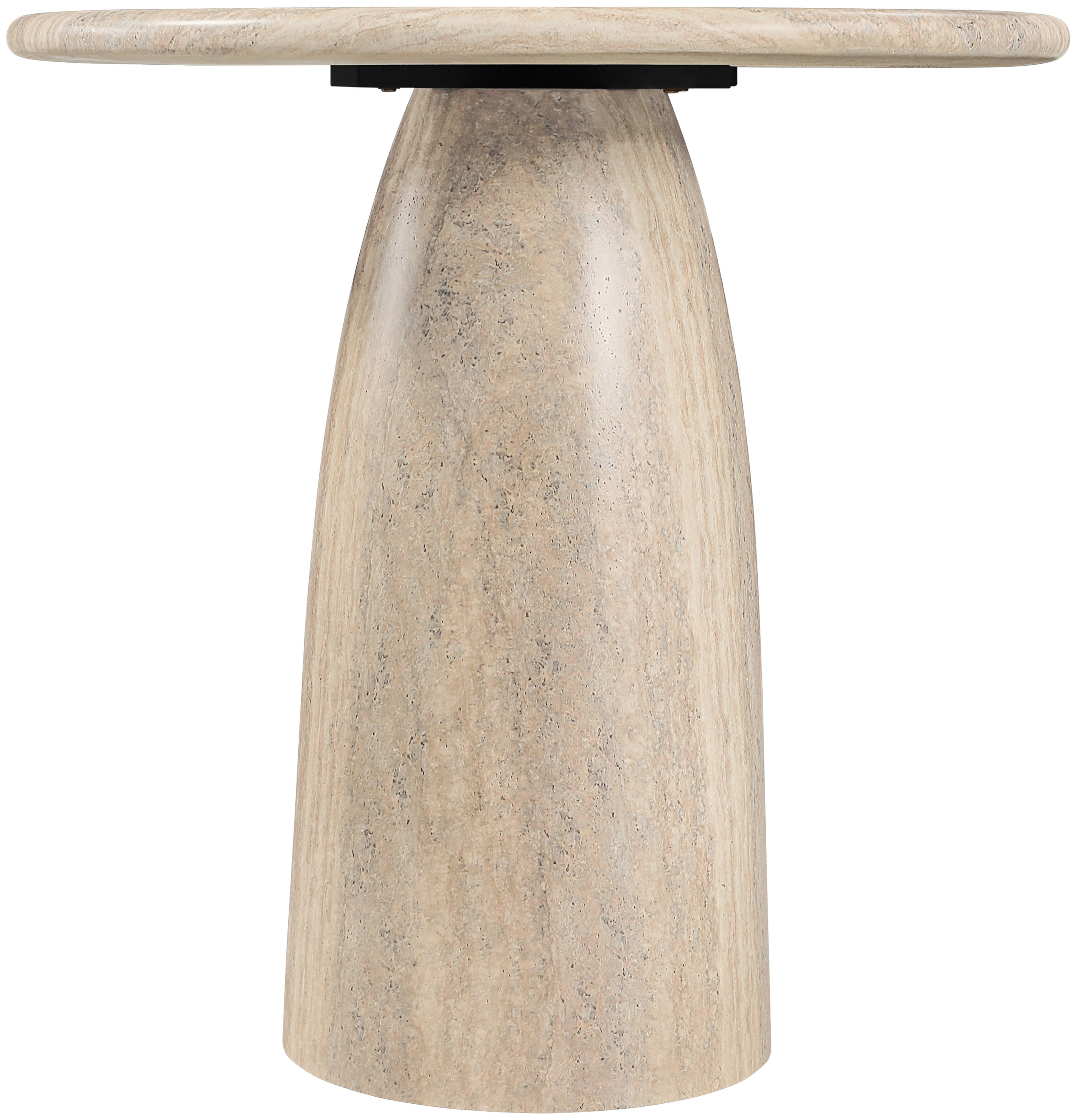 Cosenza - Concrete Indoor/Outdoor Bar Table - Travertine