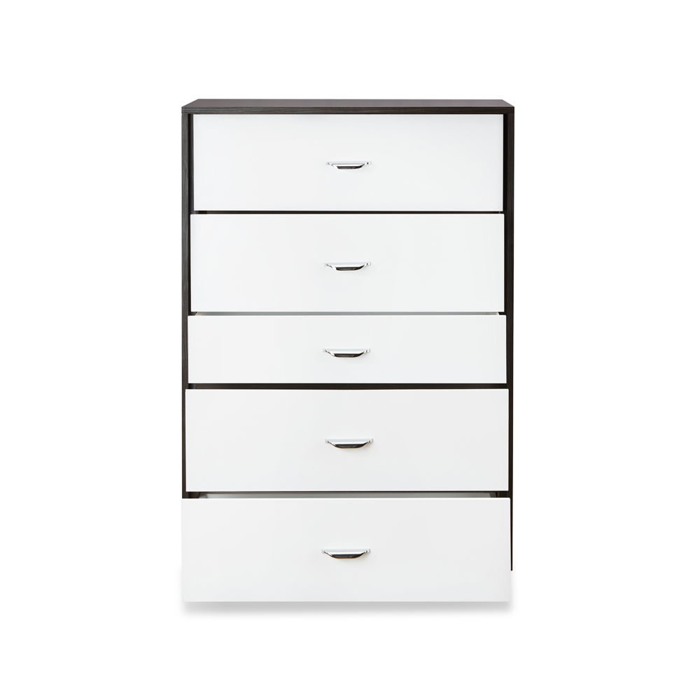 Eloy - Chest - White & Espresso, black, view 5