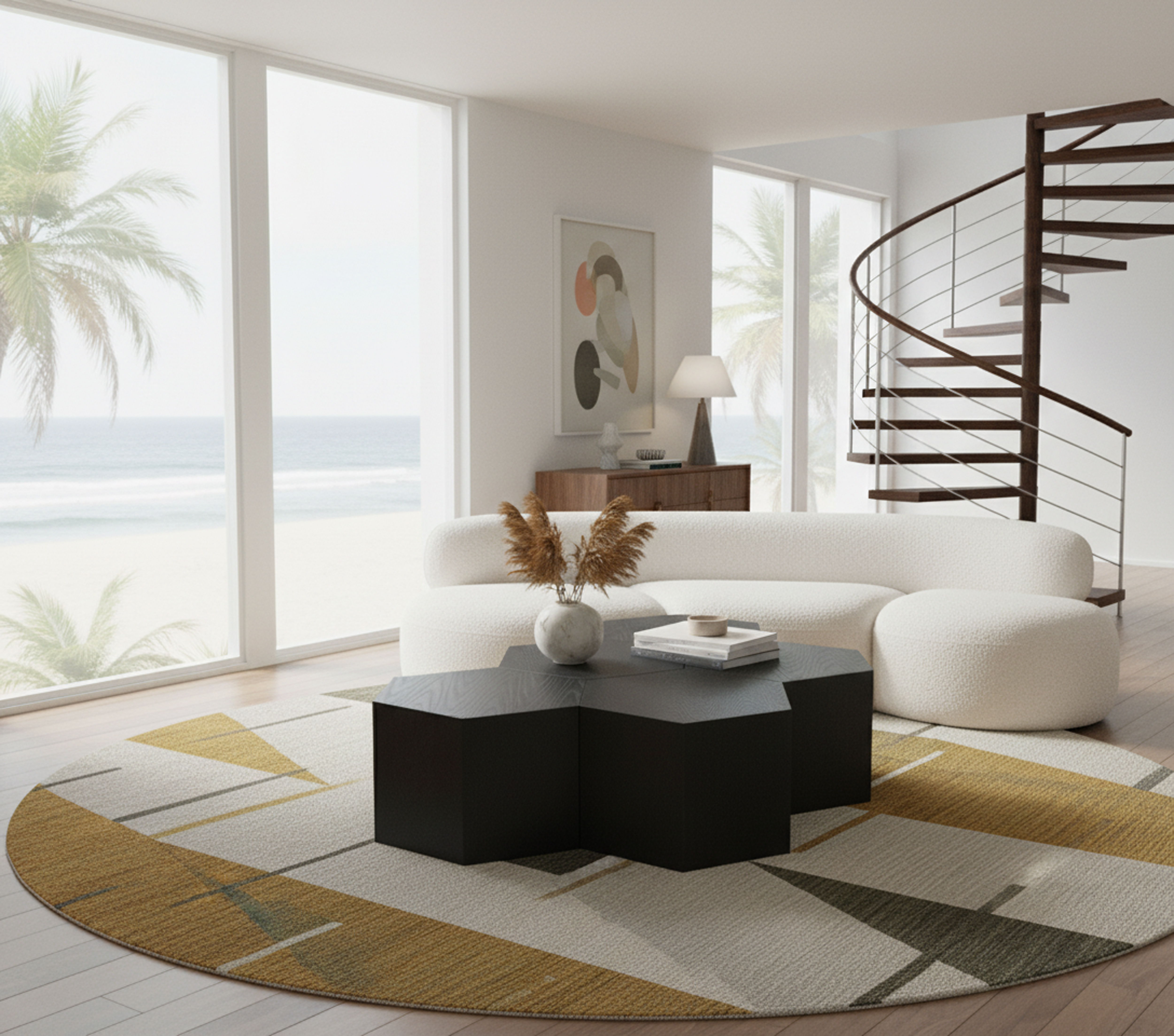 Eternal - Coffee Table 5 Piece - Black
