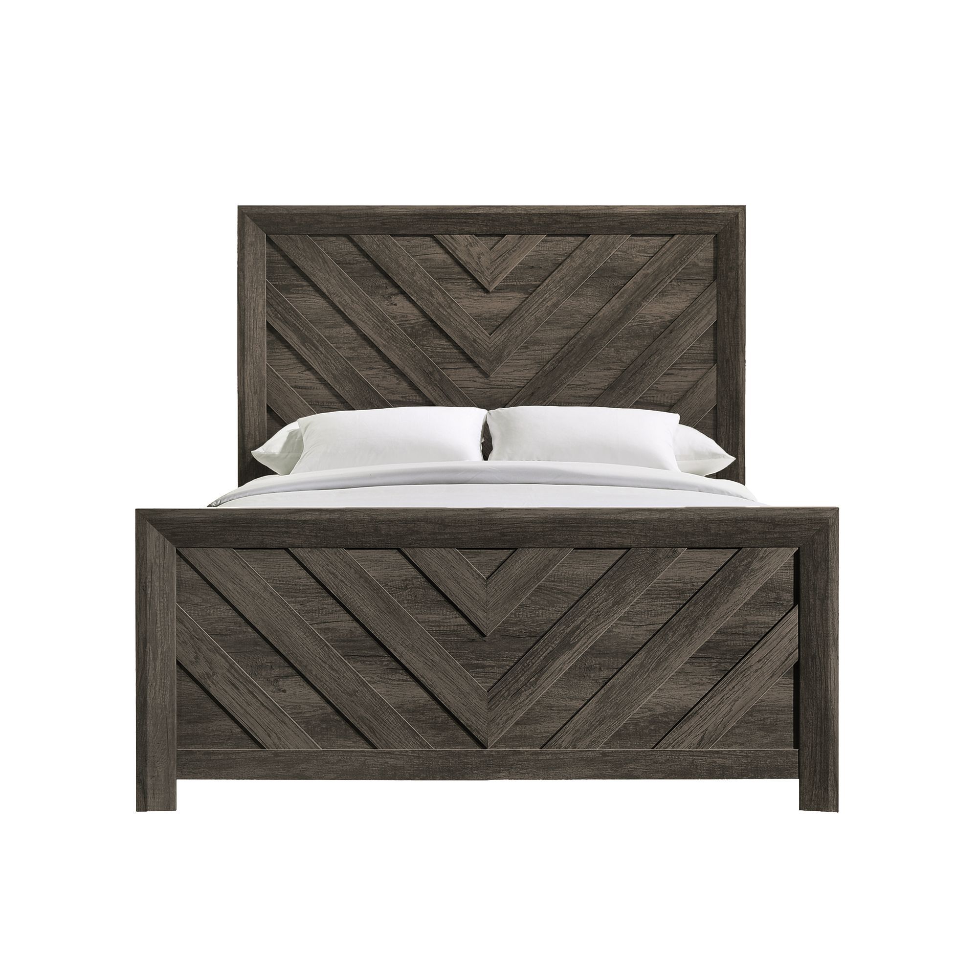 Eleanor - Full Bed - Mocha Gray