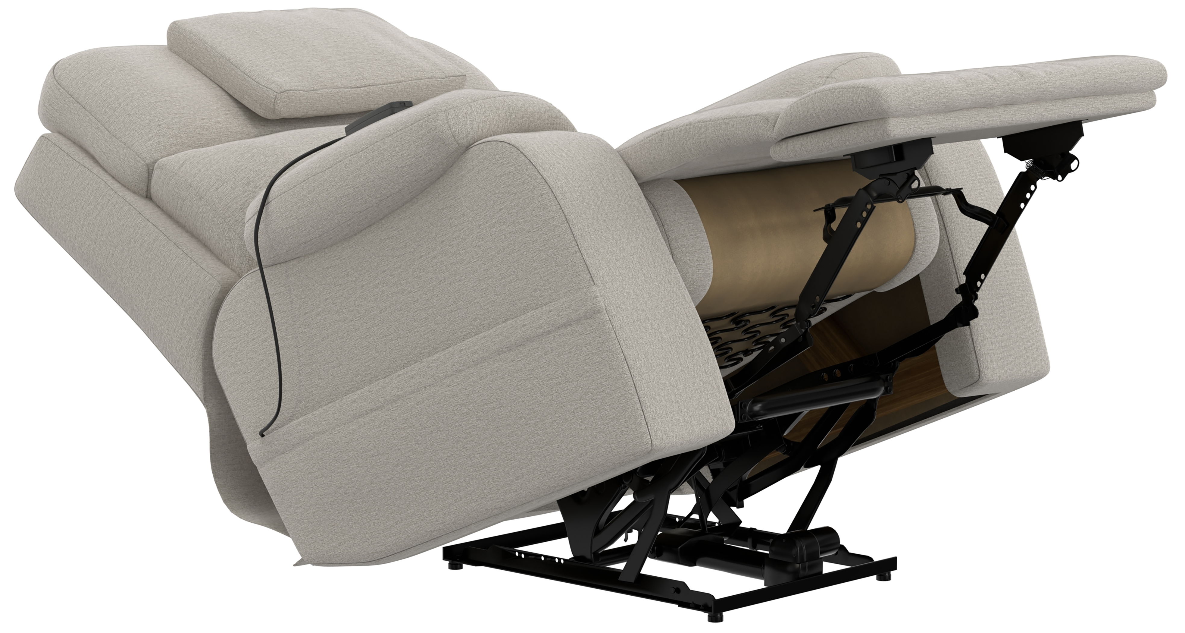 Dreamtime - Power Headrest Power Lay Flat Recliner With CR3 Heat/Massage/Zero Gravity - Beach