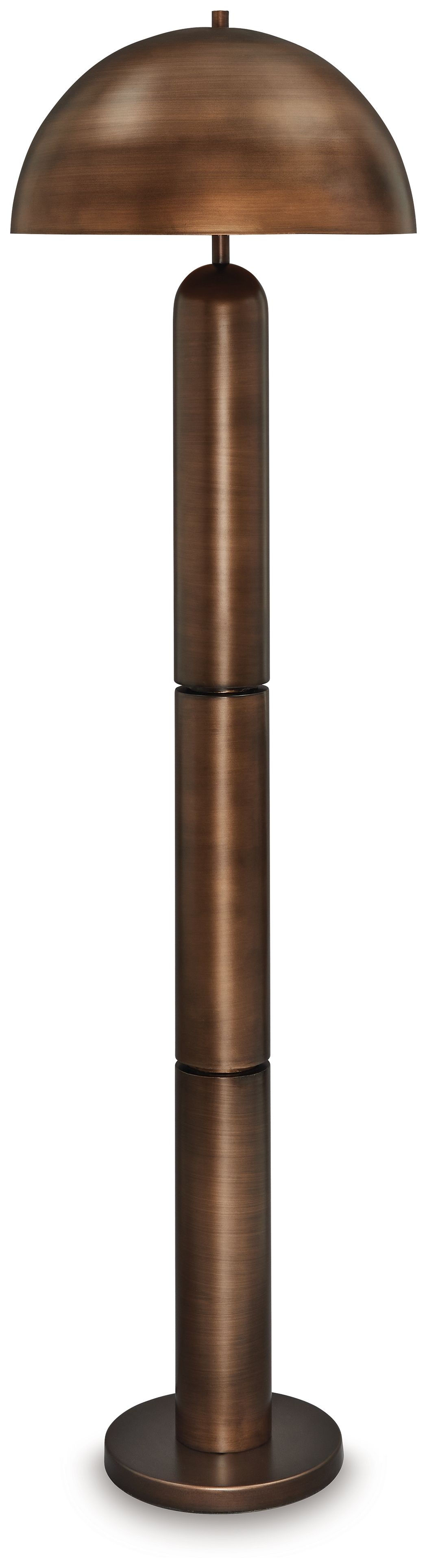 Wendfield - Metal Floor Lamp - Antique Copper Finish