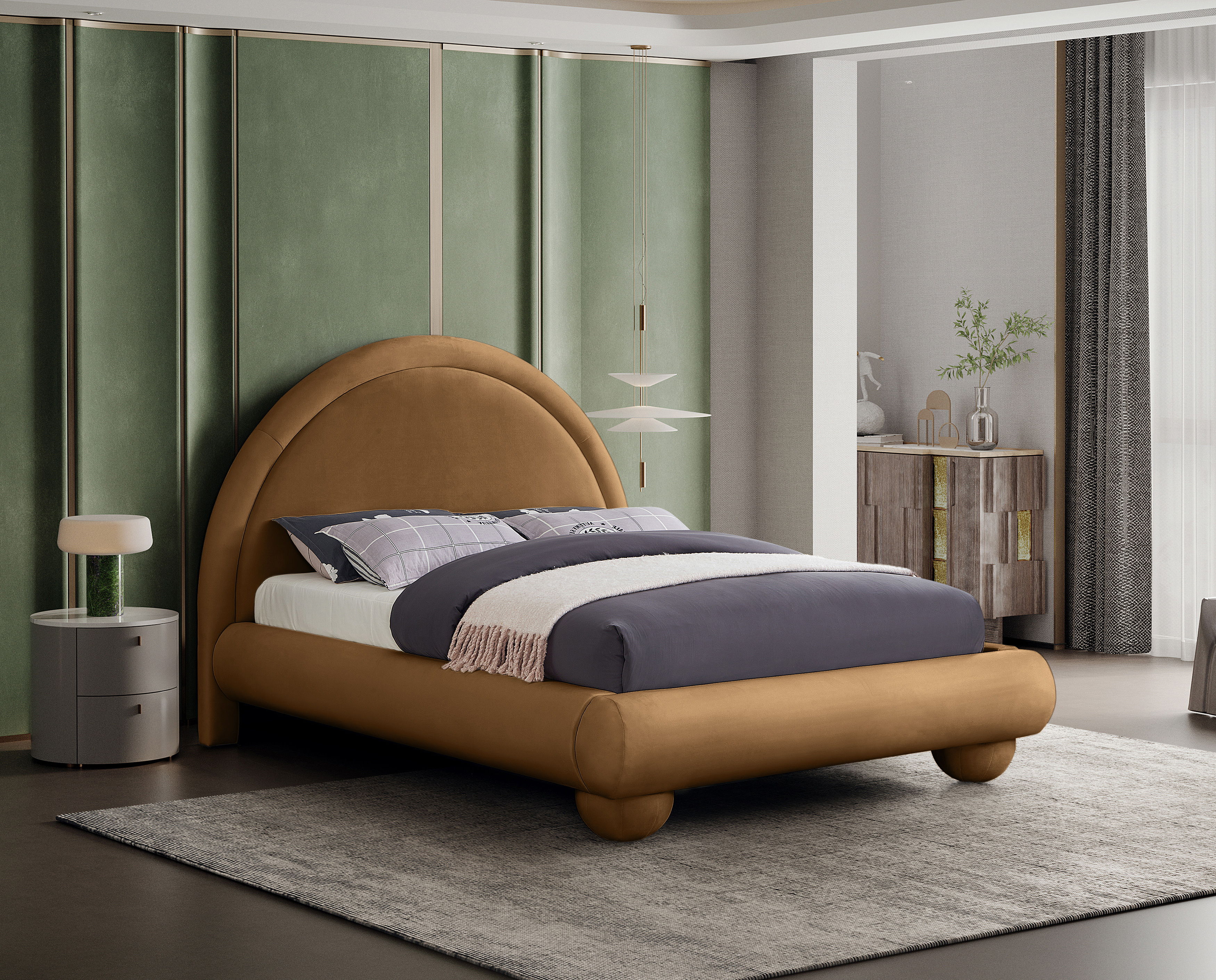Madrid - Queen Bed - Saddle
