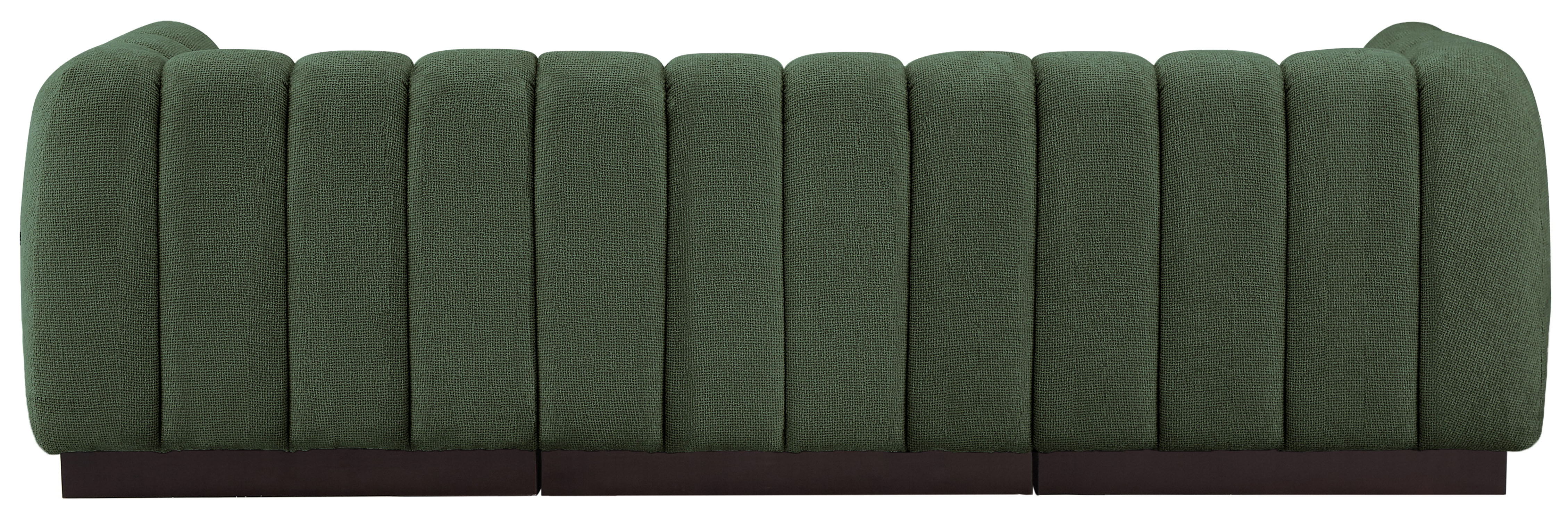 Quinn - 3 Piece Modular Sofa - Green