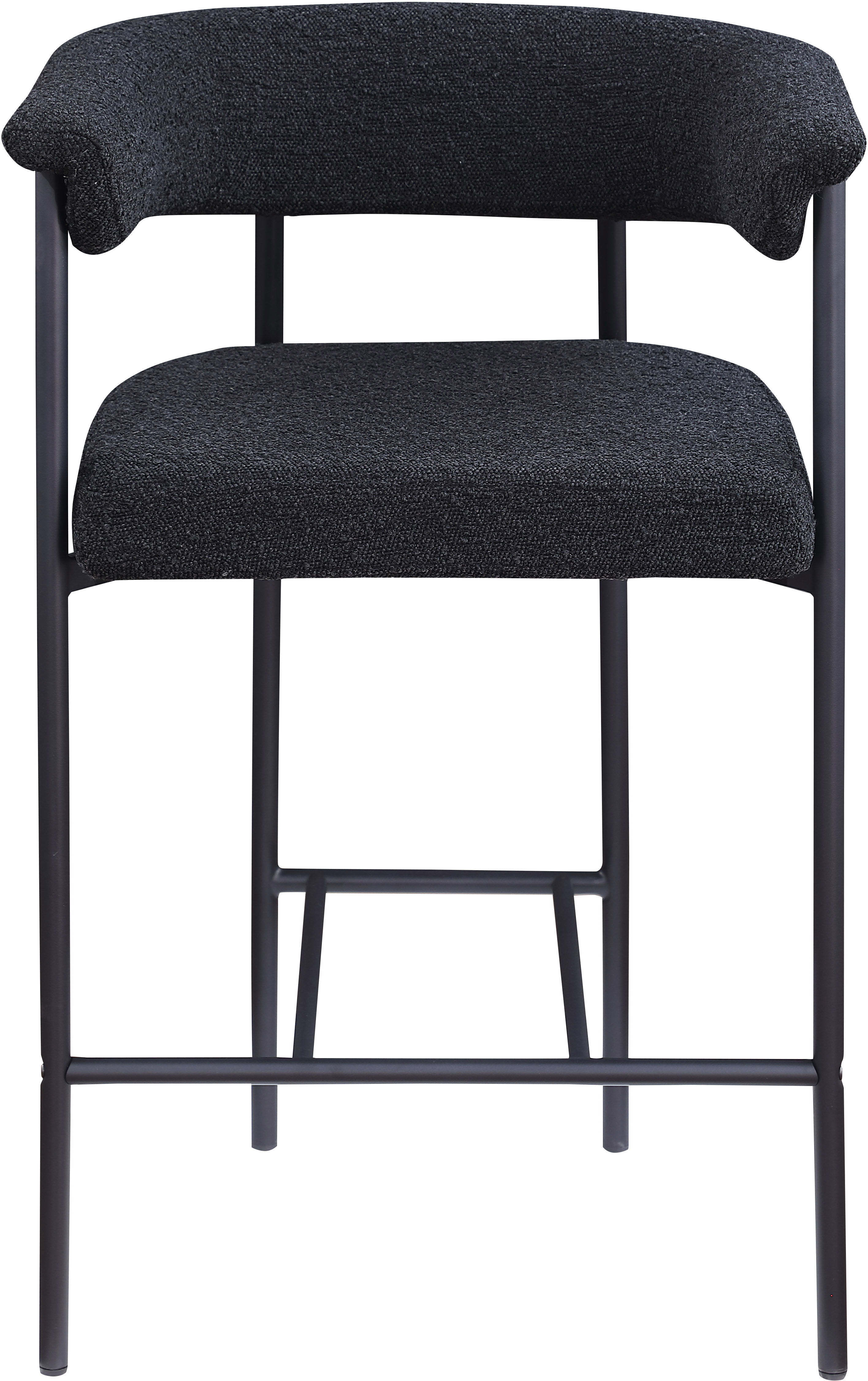 Malin - Boucle Counter Stool (Set of 2) - Black