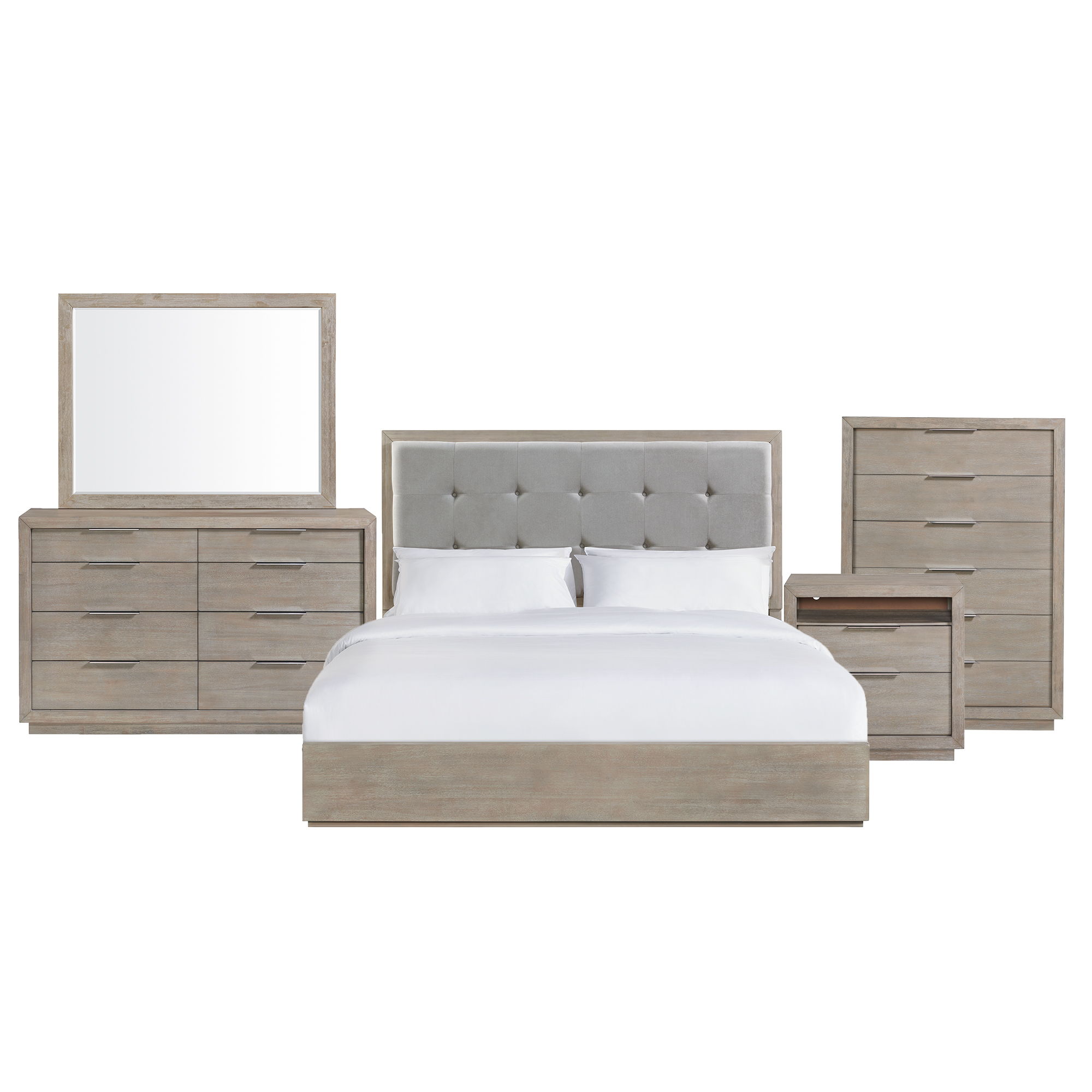 King · 5 Pc · Bedroom Set