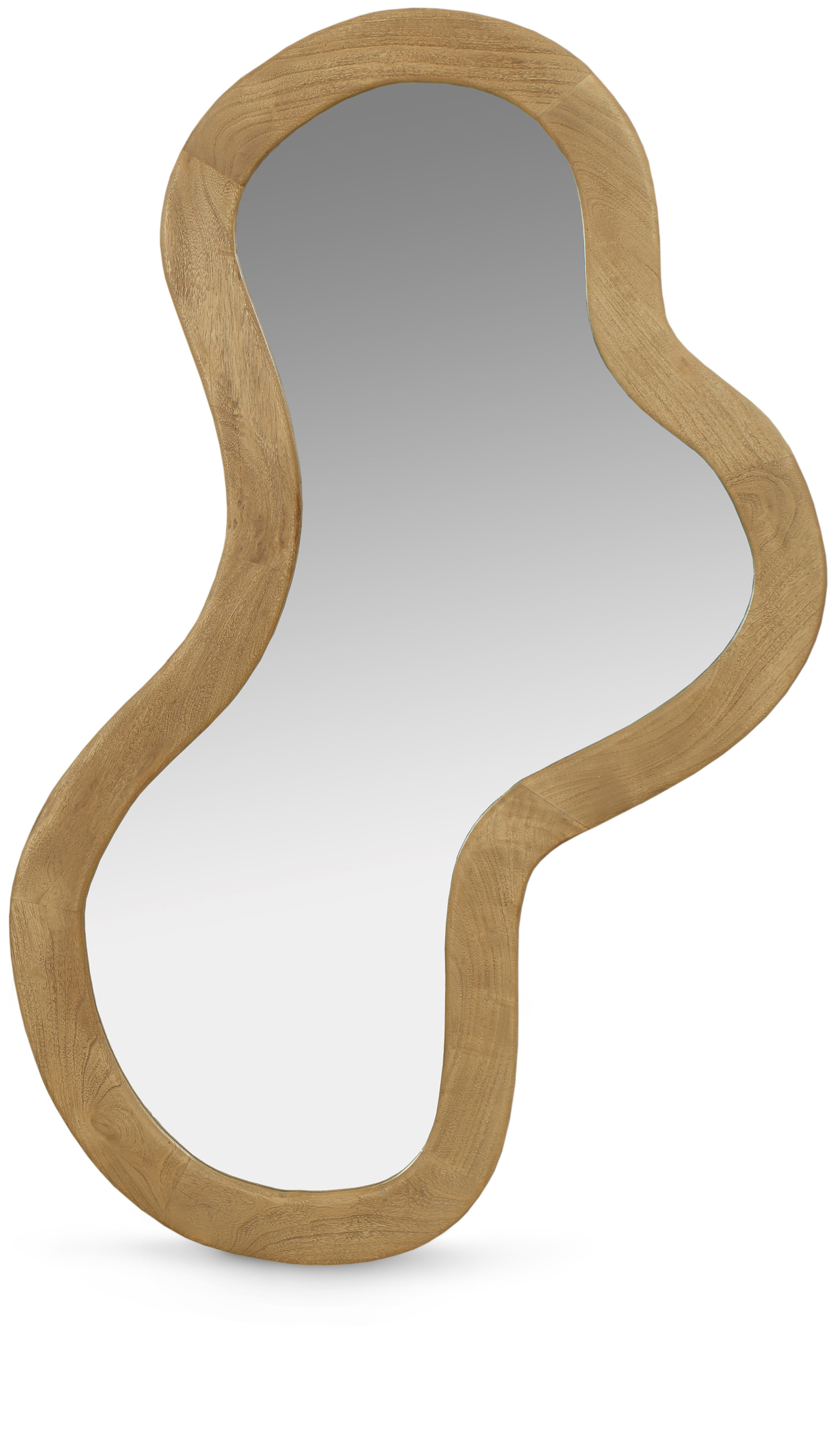 Oblique - 48" Mirror - Wood - Oak