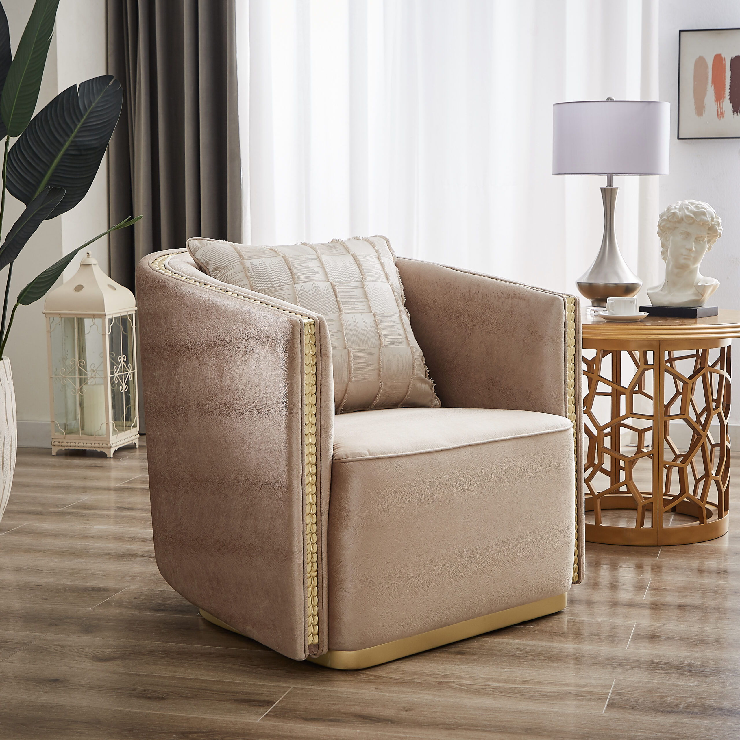 HD-9040 - Chair - Beige