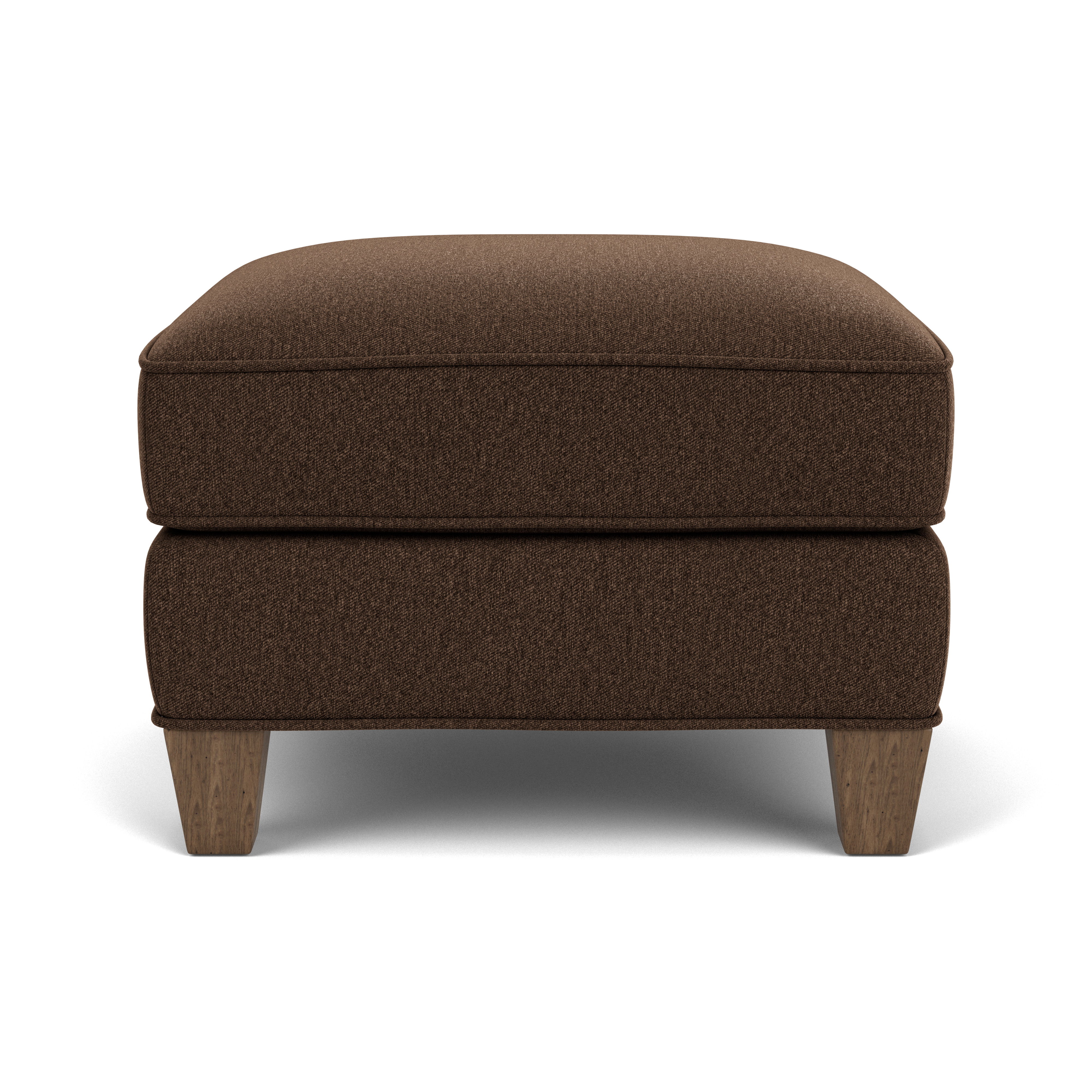 Allison - Fabric Ottoman, red, view 4