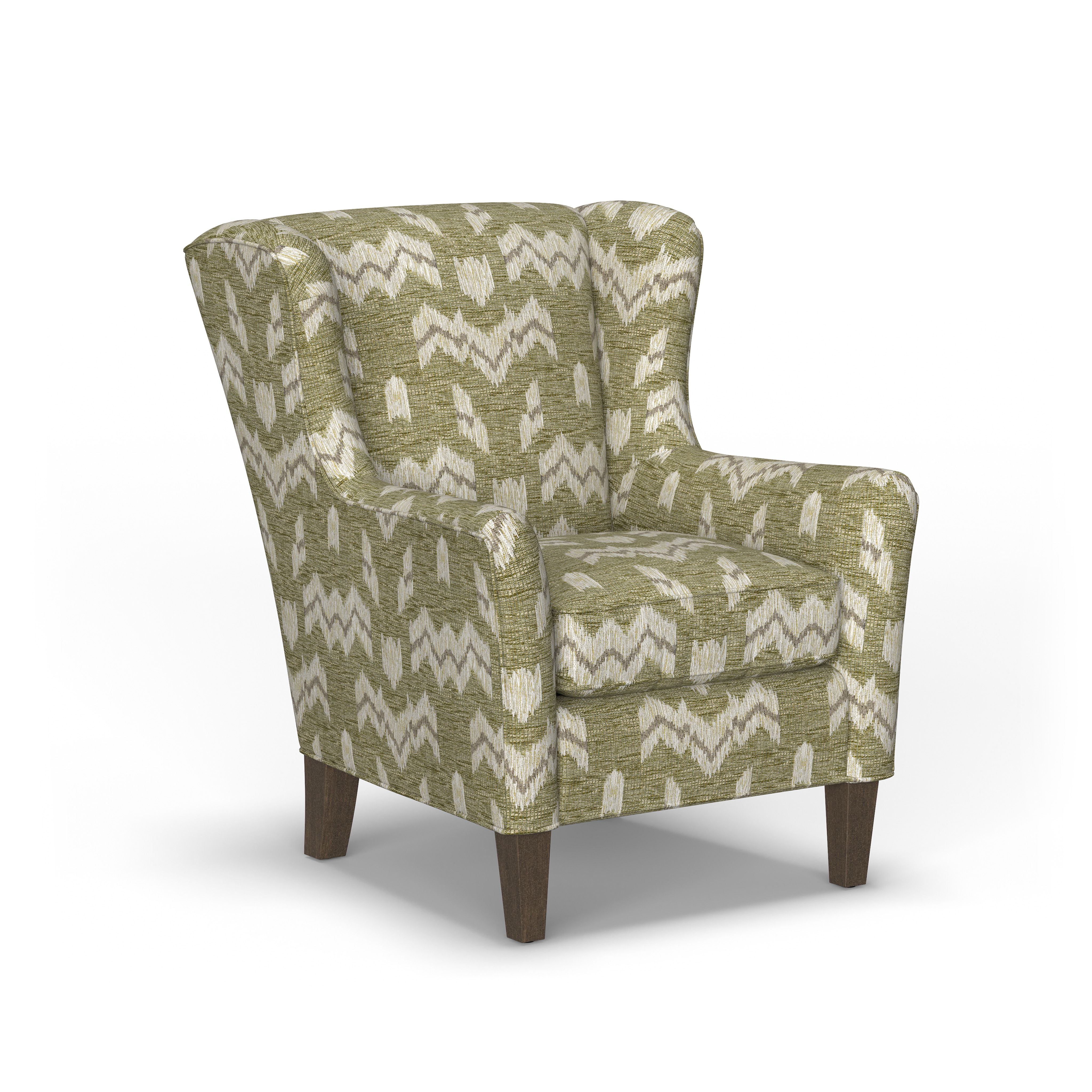 Ace - Fabric Chair, dark brown, view 2