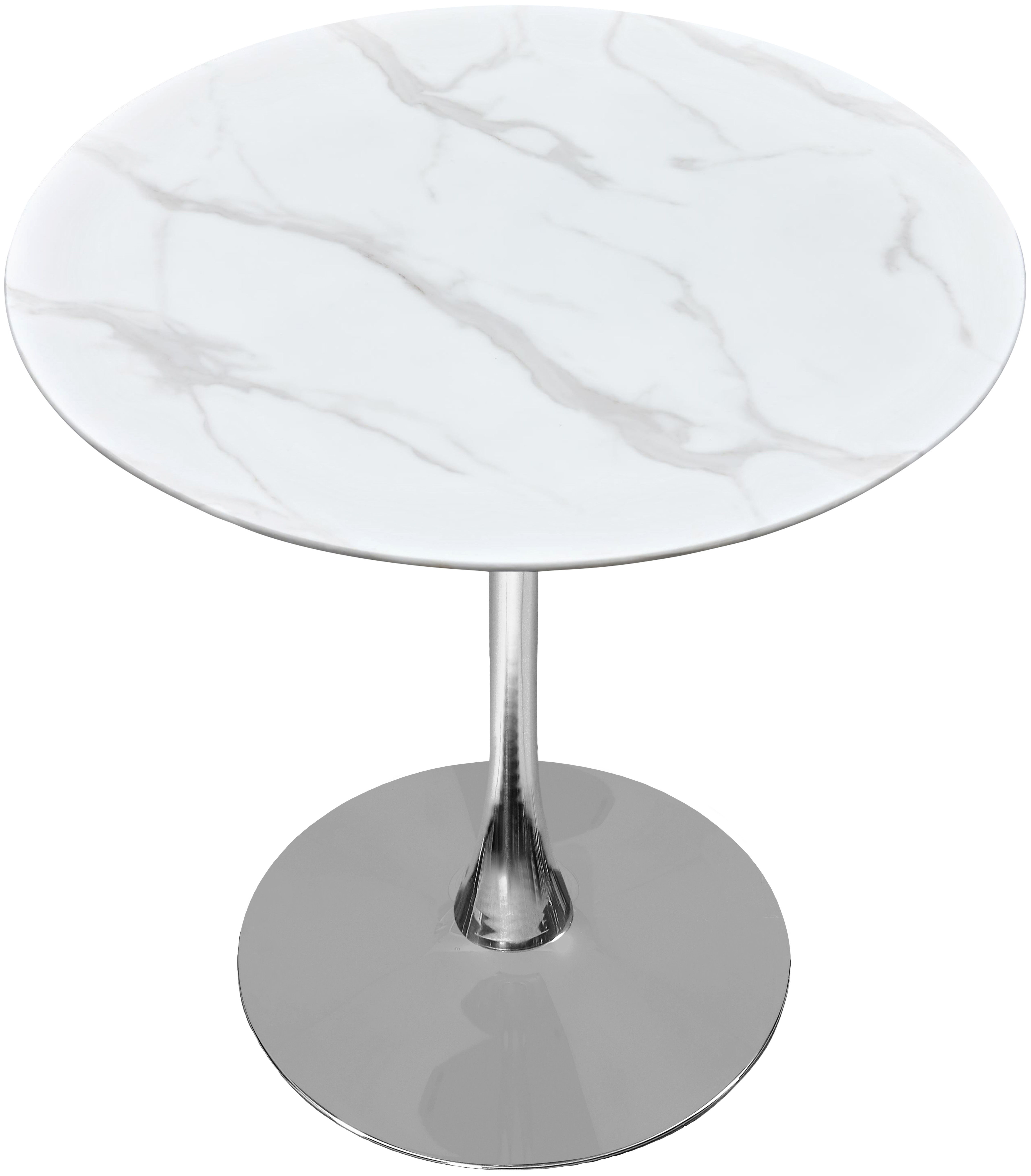 Holly - Counter Height Table - Chrome