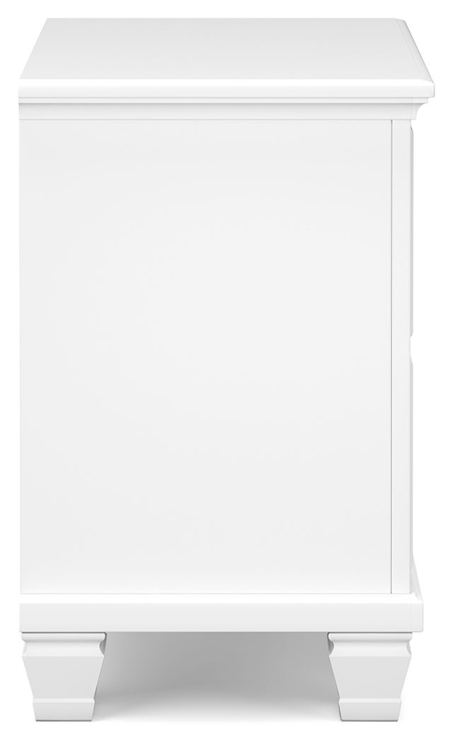 Ashley Furniture Fortman - Two Drawer Night Stand - White - Image 7