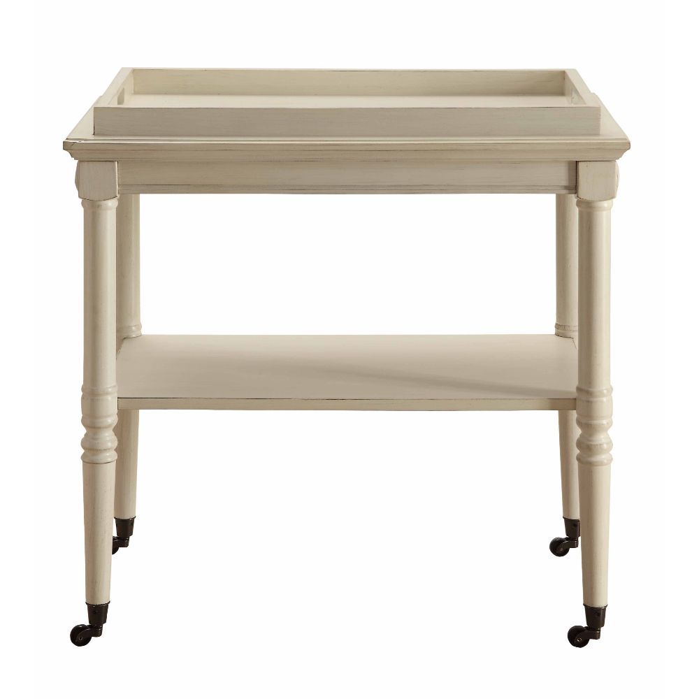 Frisco - Serving Cart - Antique White, white, view 8