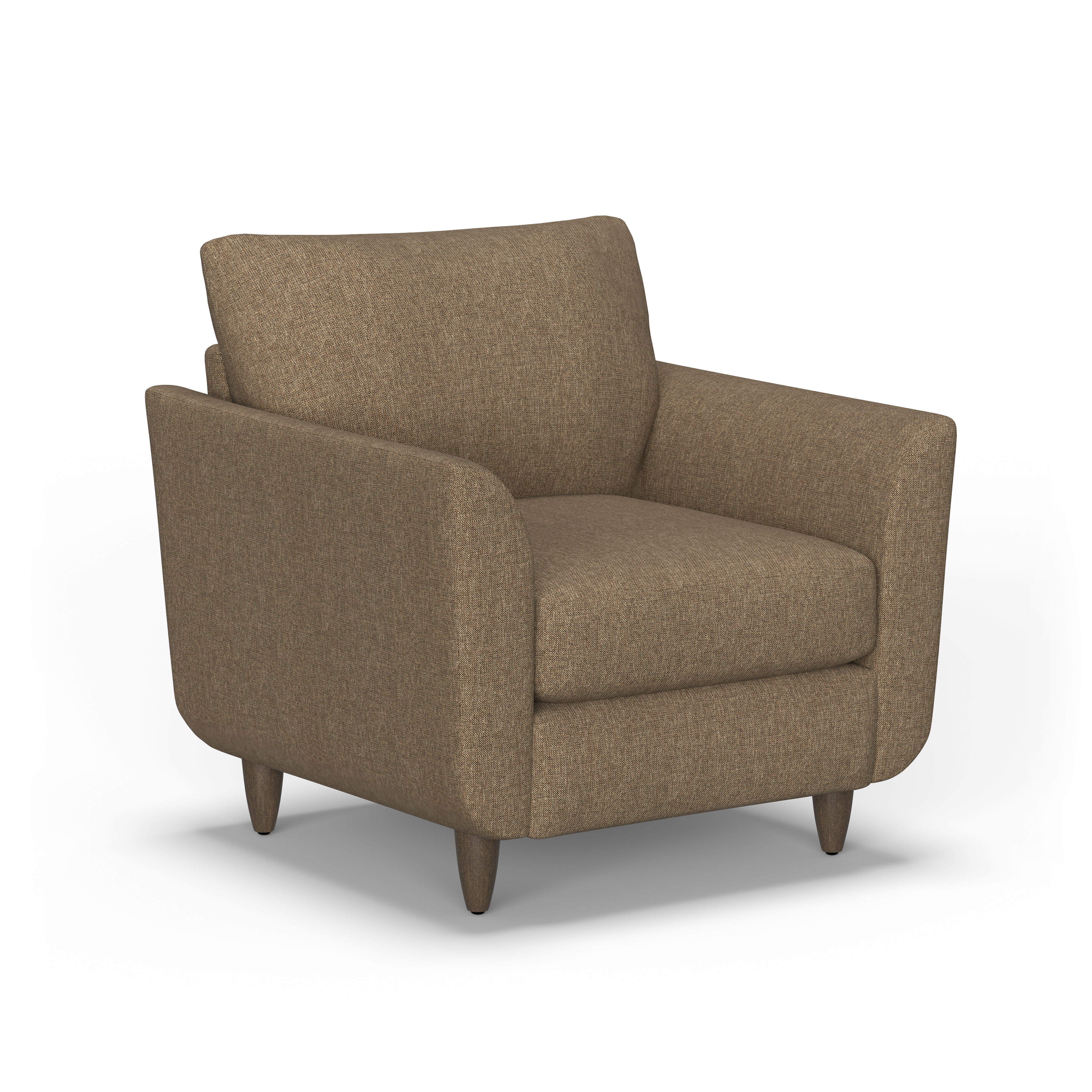Mia - Fabric Chair, beige, view 2