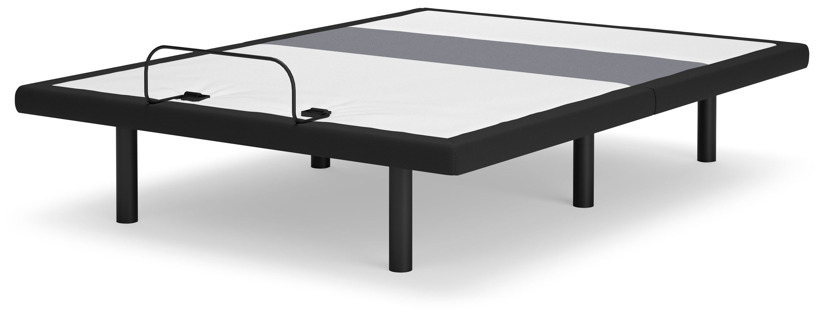 Best Base With Lumbar And Audio - Queen Adjustable Base - Charcoal Gray