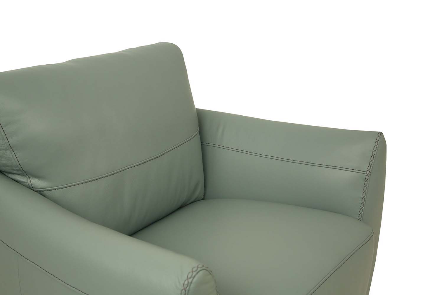 Valeria - Chair - Watery Leather, dark gray, view 5