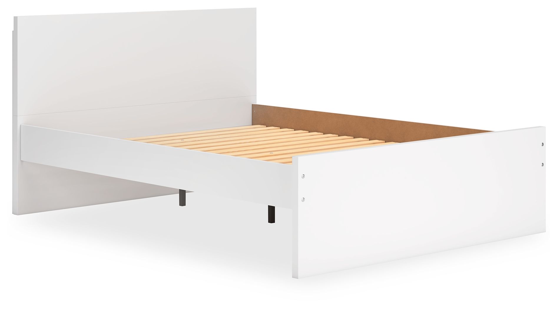 Onita - Queen Panel Platform Bed - White