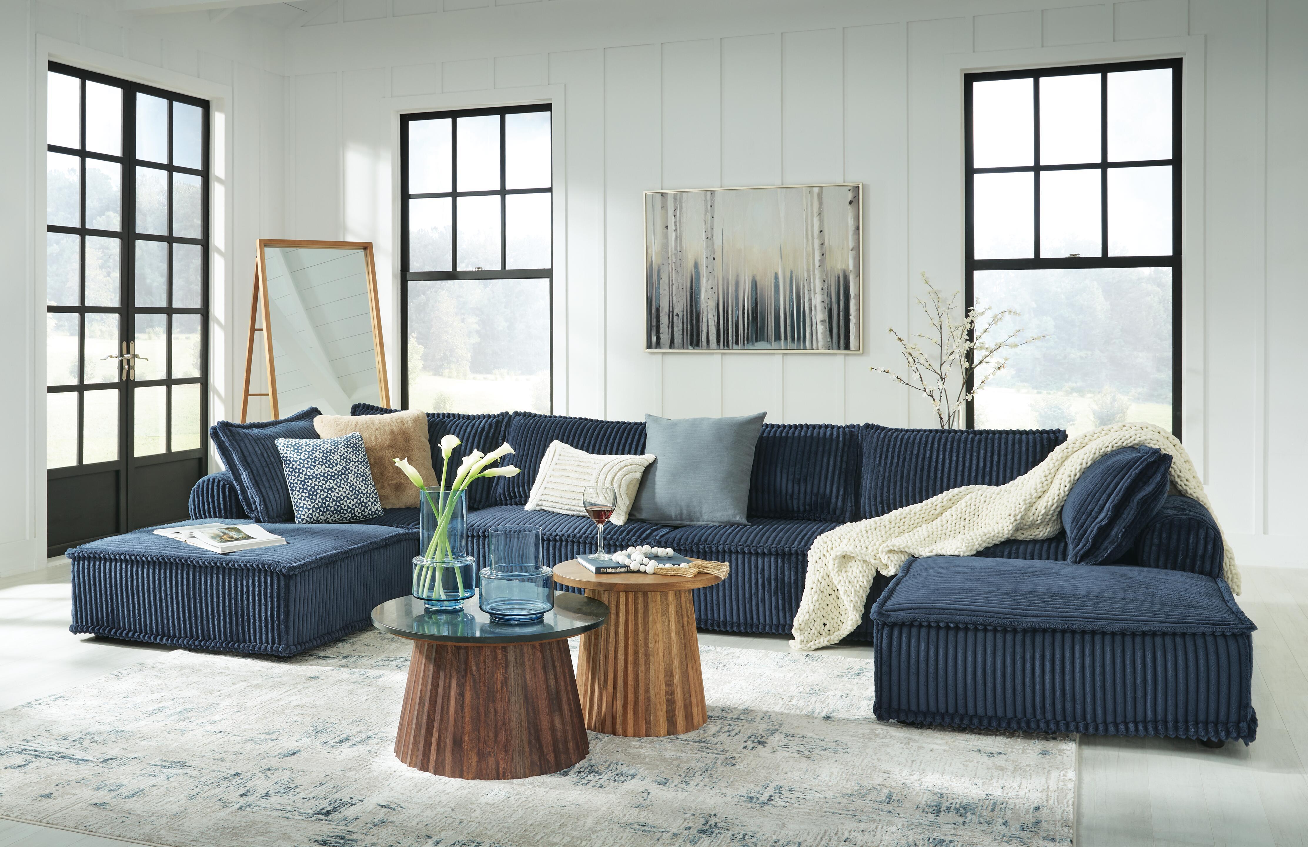 Ashley Furniture Bales - 6-Piece Modular Seating - Navy - Image 5