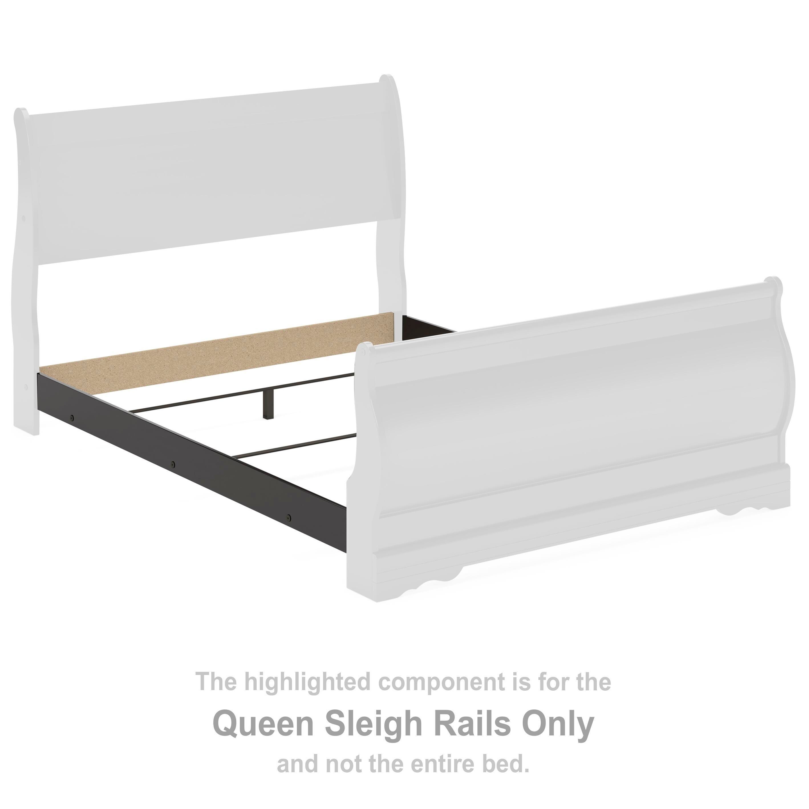 Huey Vineyard – Queen Sleigh Rails – Black