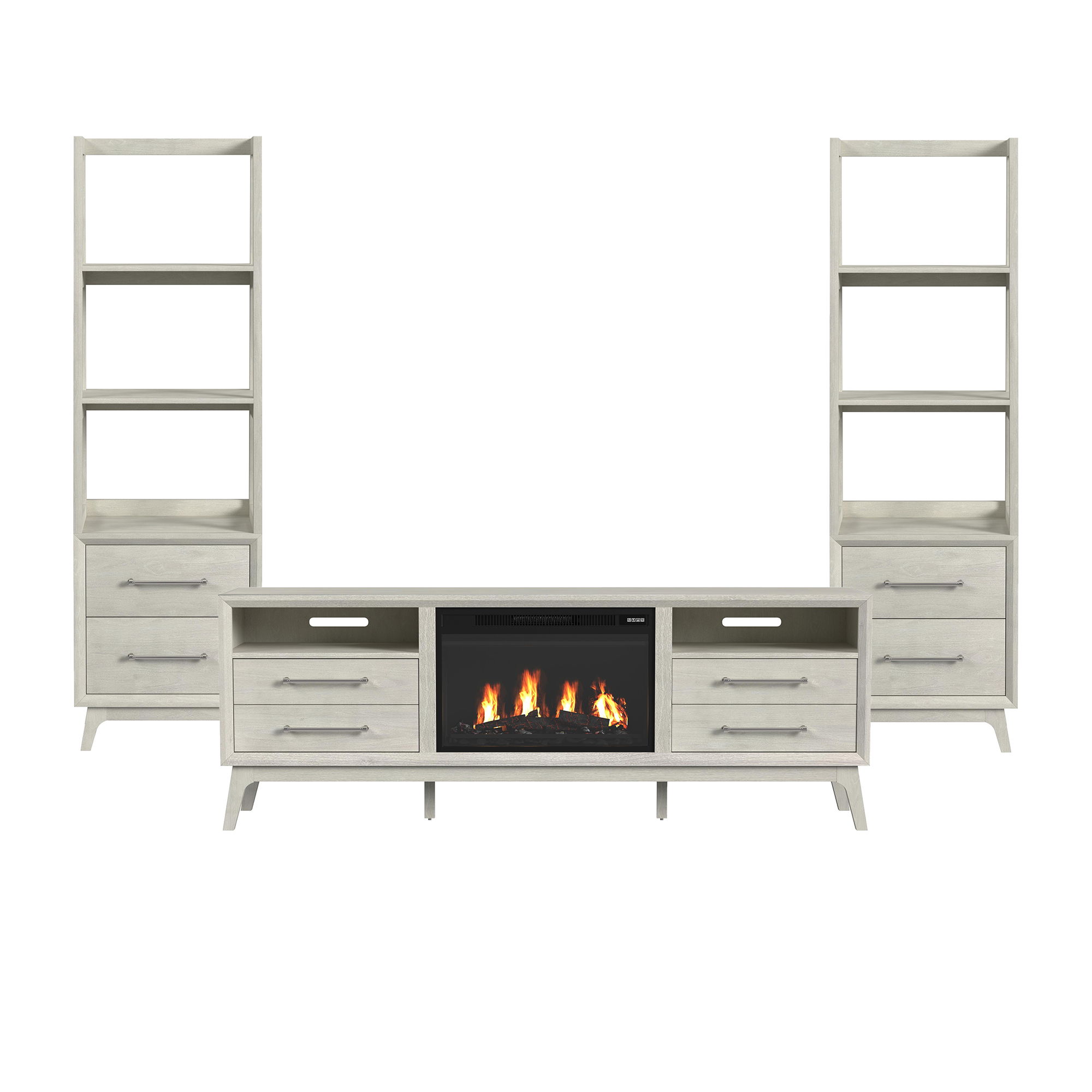 4 Pc · Entertainment Unit With 71" TV Console