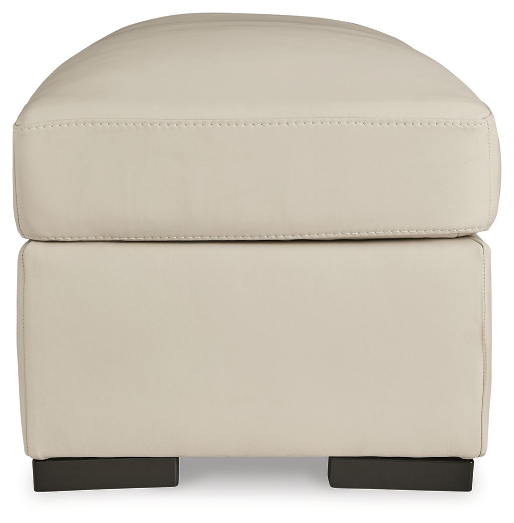 Ashley Furniture Treasure Trove - 2 Pc. - Chair And A Half, Ottoman - Almond - Image 8