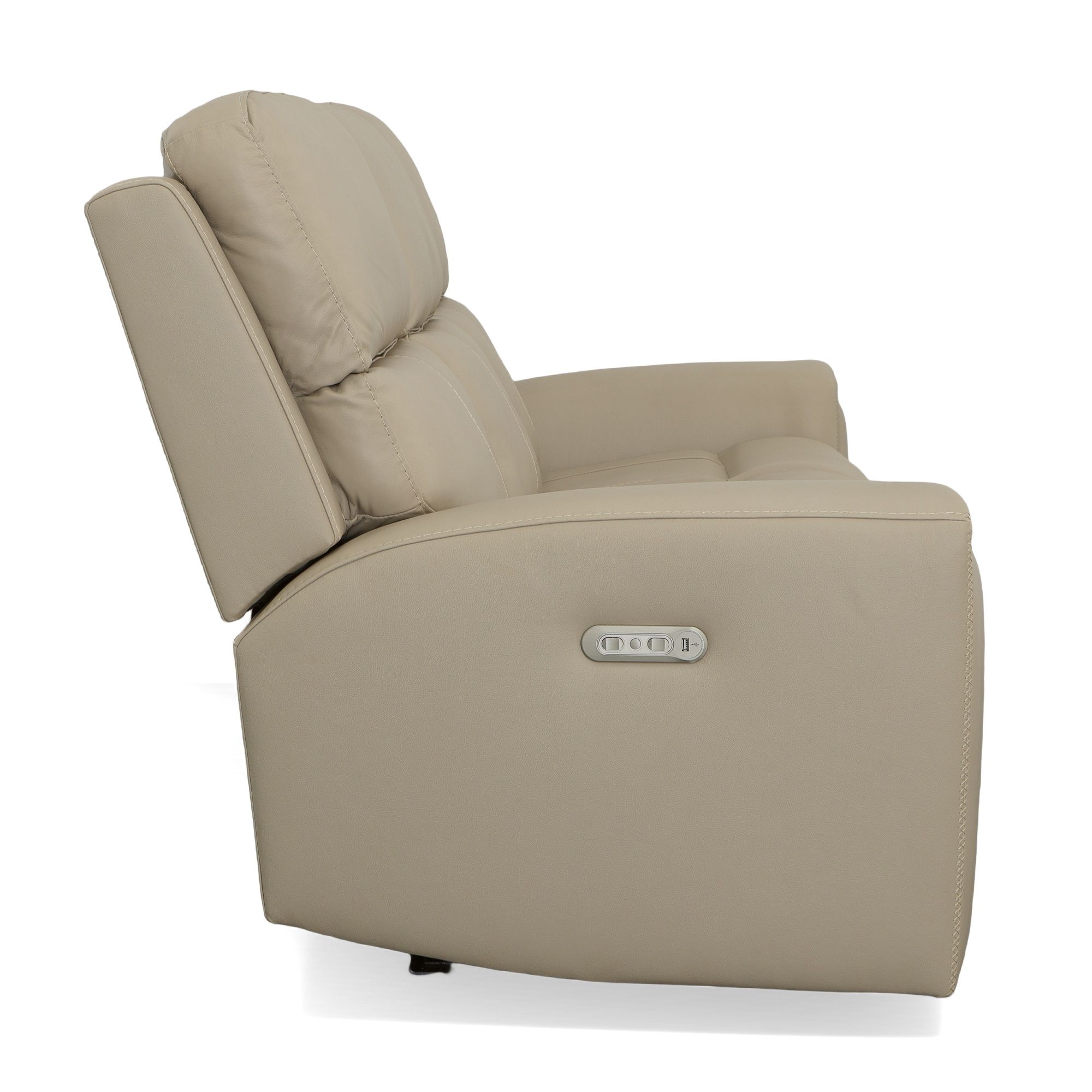 Jarvis - Power Reclining Sofa With Power Headrests - Parchment, beige, view 6