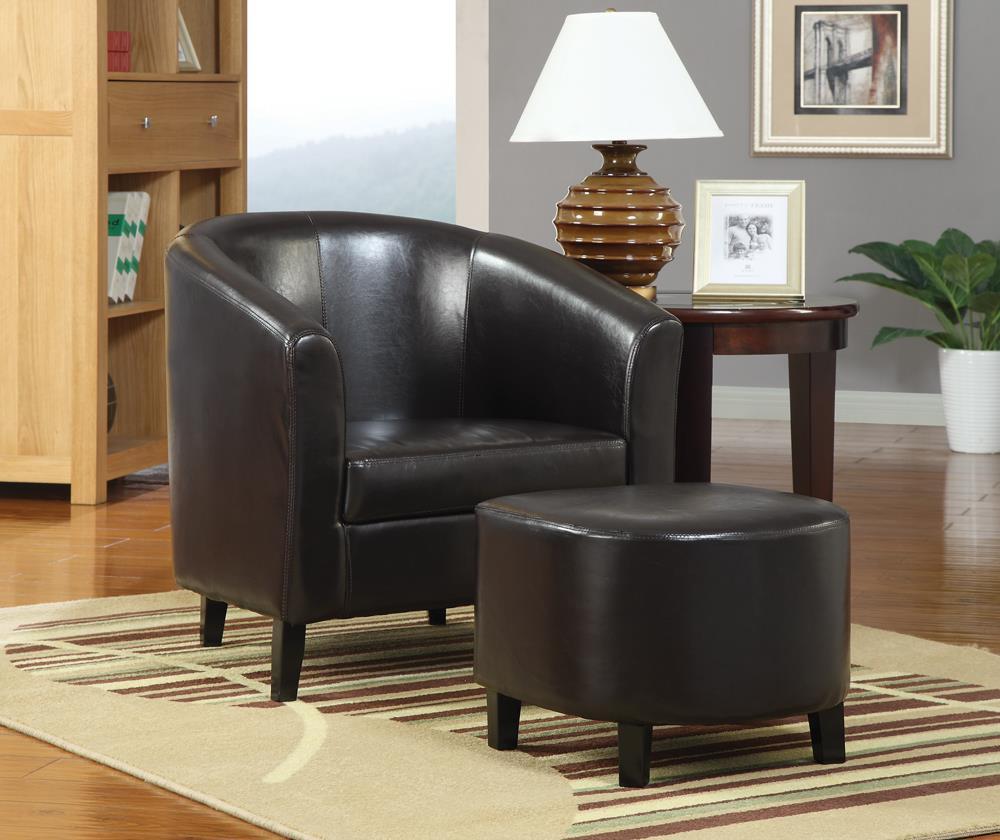 Accents : Chairs - Dark Brown - Accent Chair Image