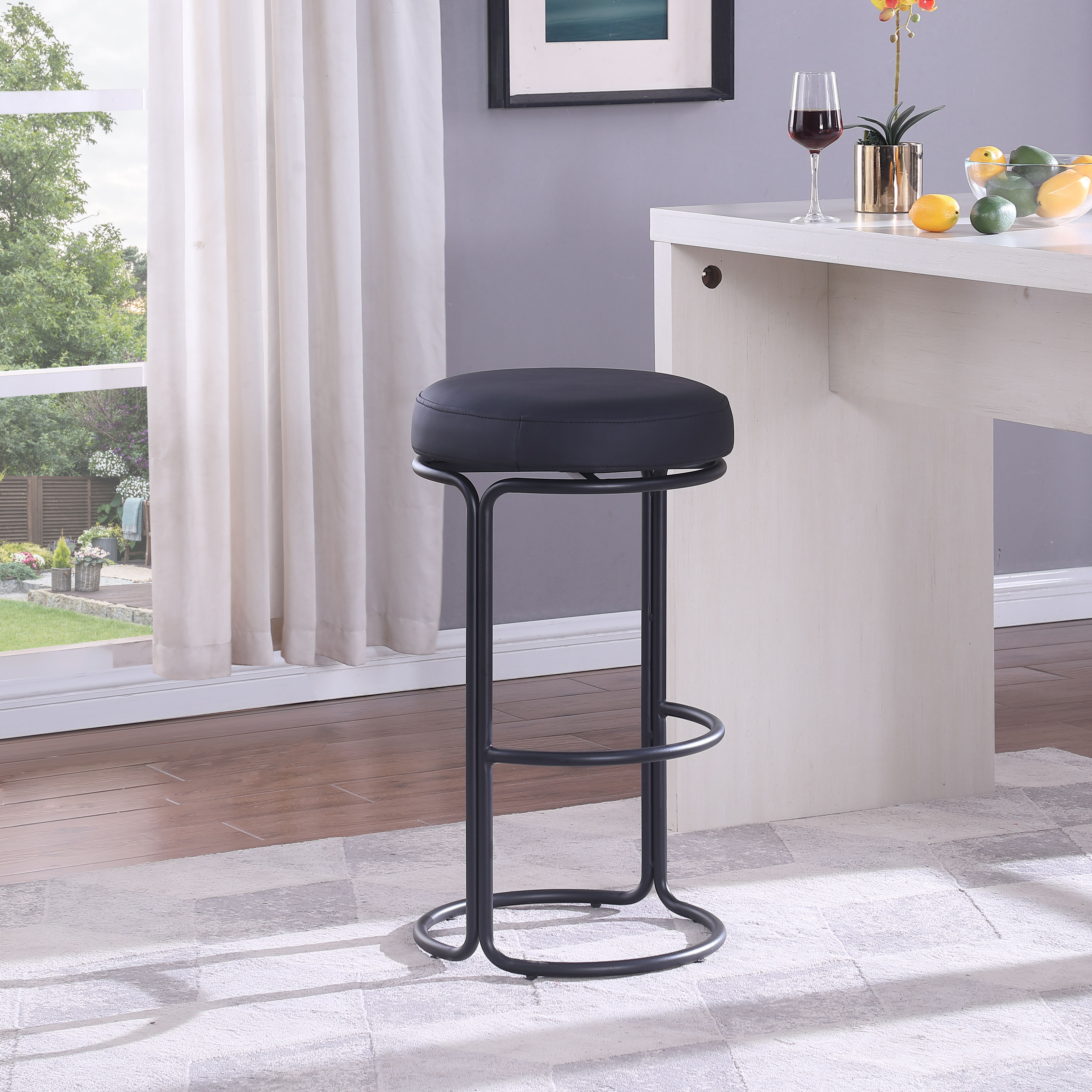 Madison - Bar Stool (Set of 2) - Black