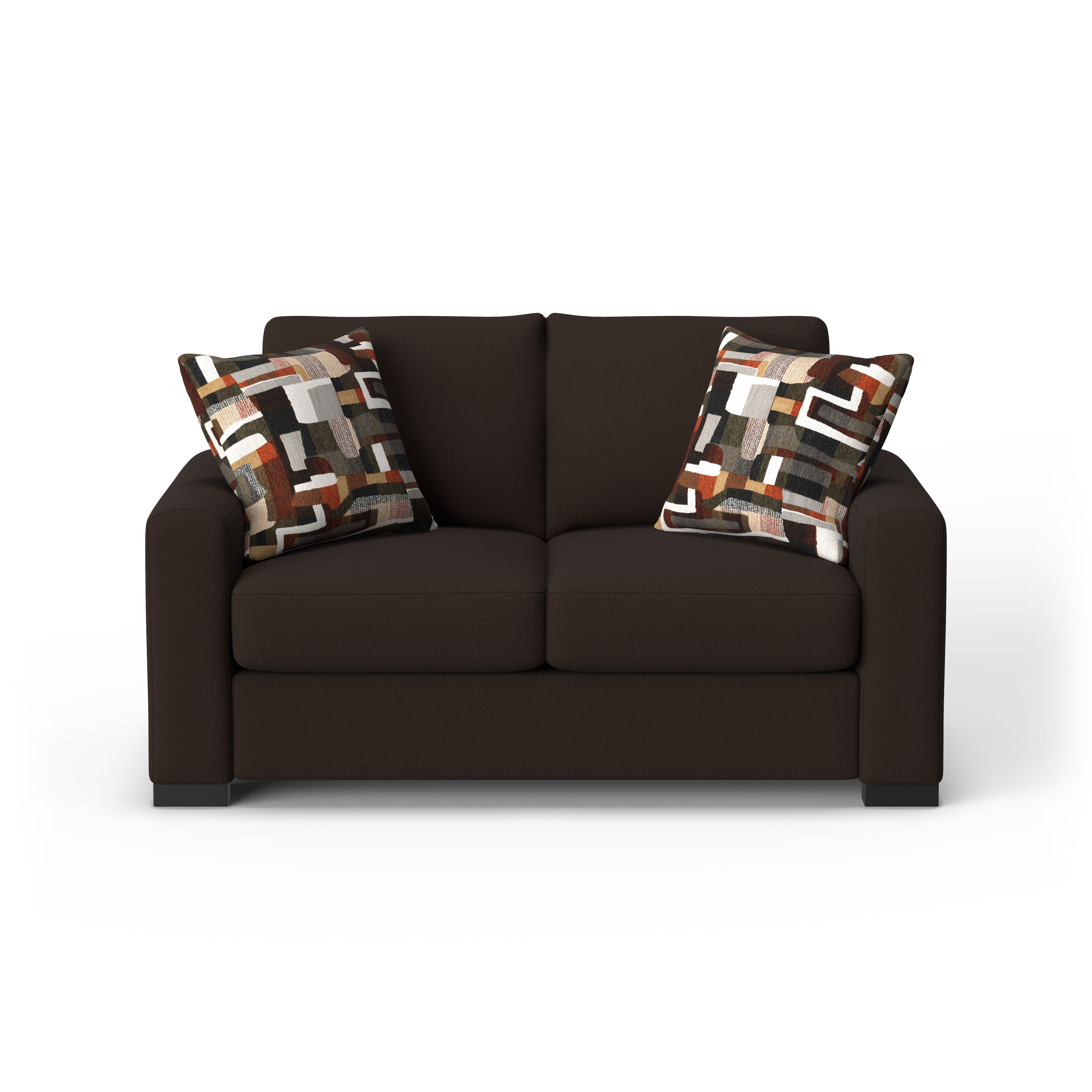 Oliver - Fabric Loveseat, gray, view 6