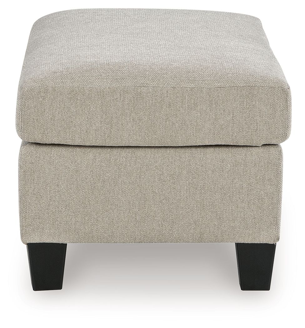 Ashley Furniture Willarae - 2 Pc. - Chair And A Half, Ottoman - Taupe - Image 7