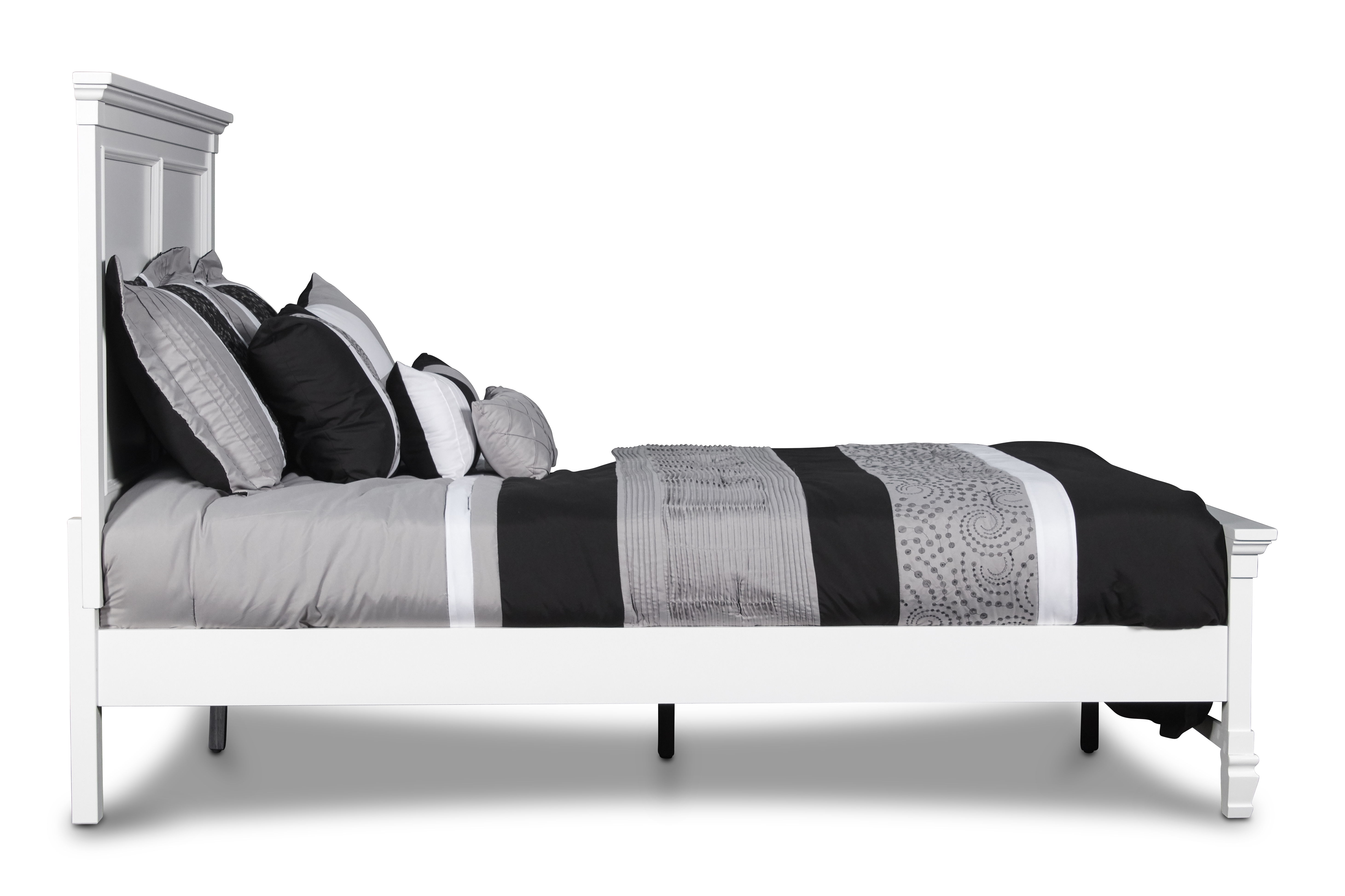 Tamarack - 4/6 Full Bed - White