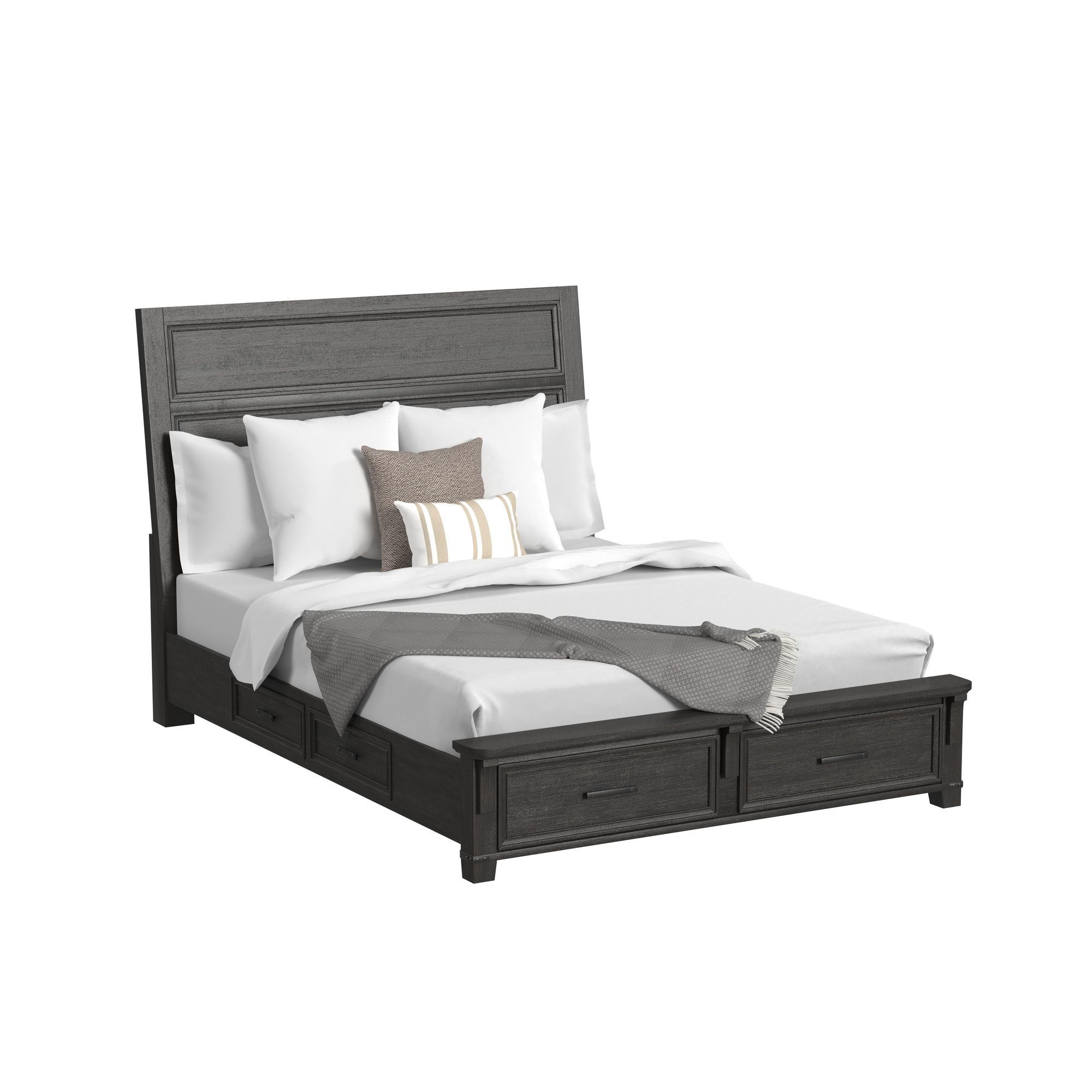 King Storage Bed