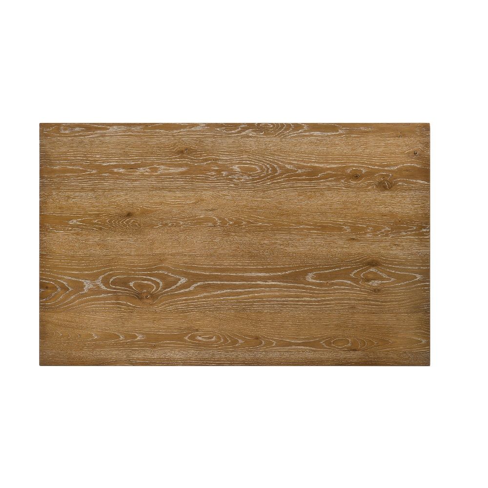 Kayee - 5 Piece Dining Set - Weathered Oak, dark brown, view 3