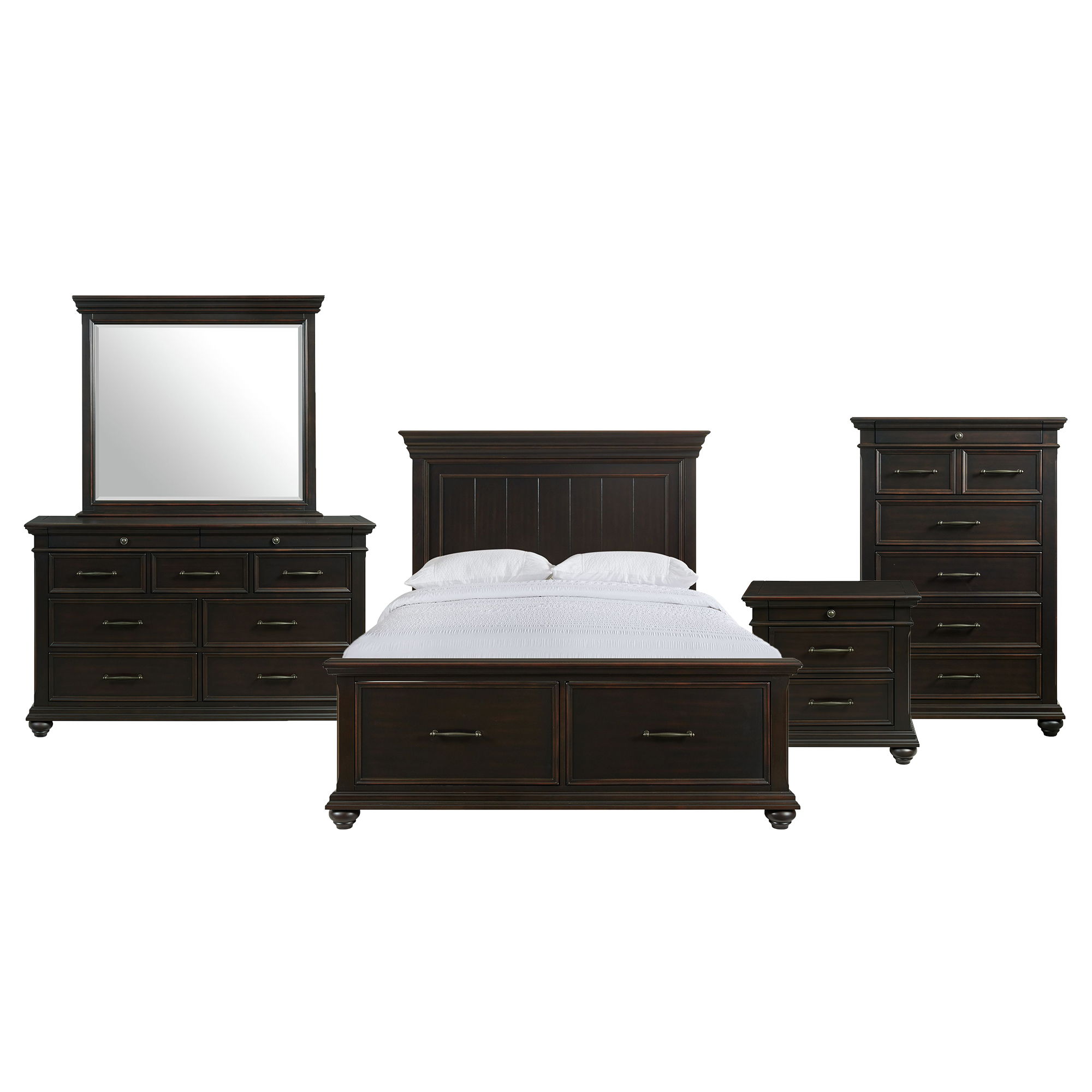 Queen · 5 Pc · Bedroom Set