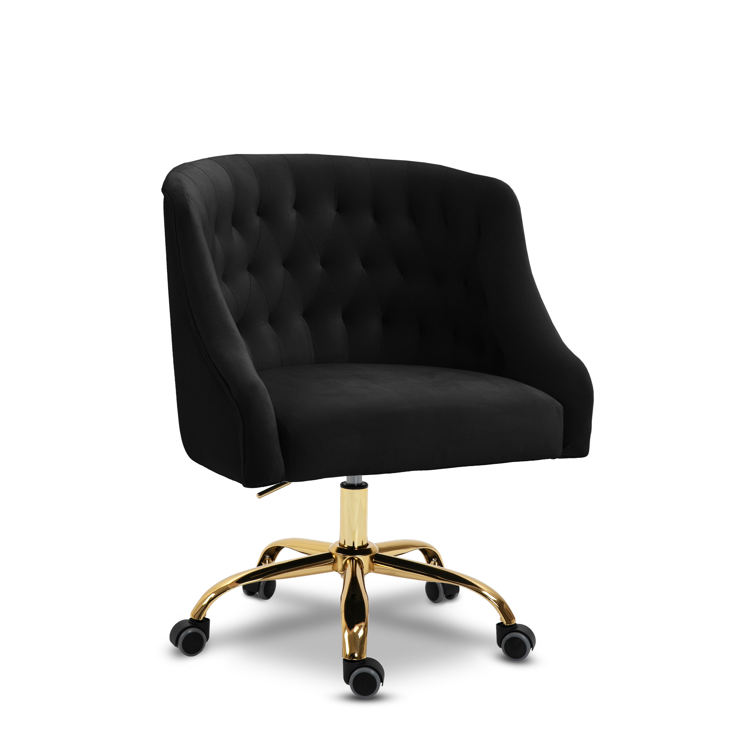 Arden - Office Chair - Black - Fabric