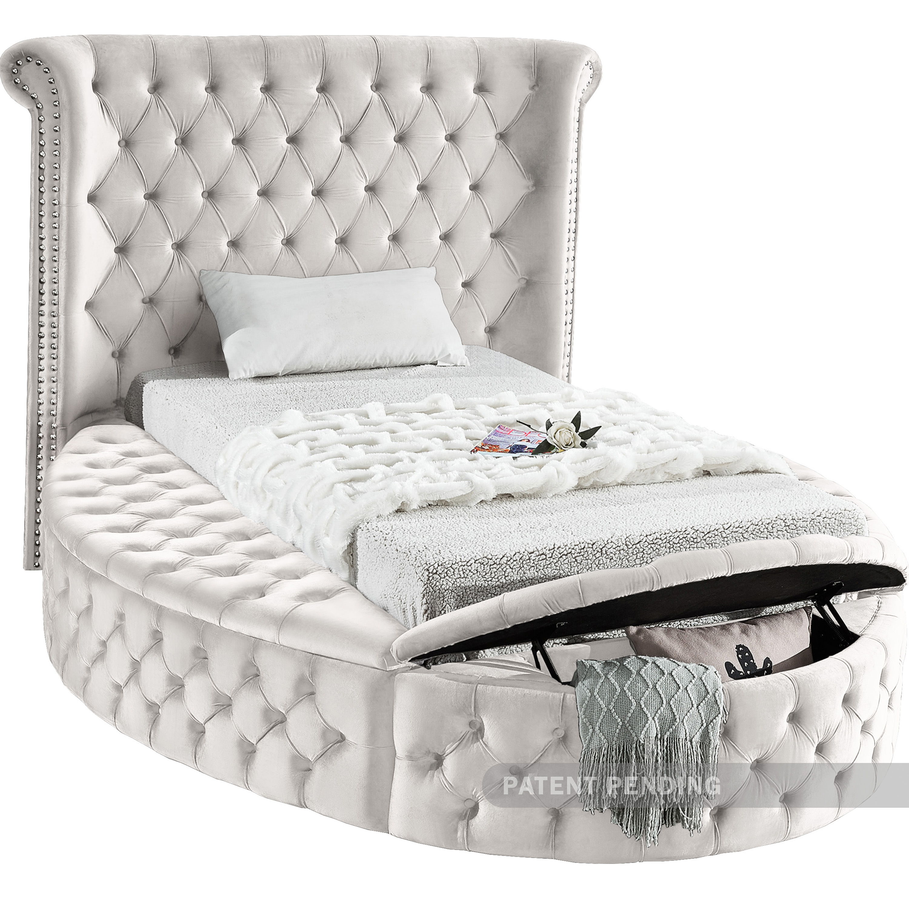 Luxus - Twin Bed - Cream