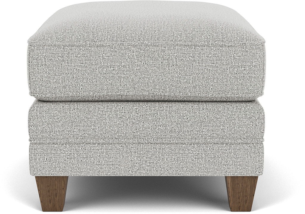 Lennox - Fabric Ottoman, light gray, view 4