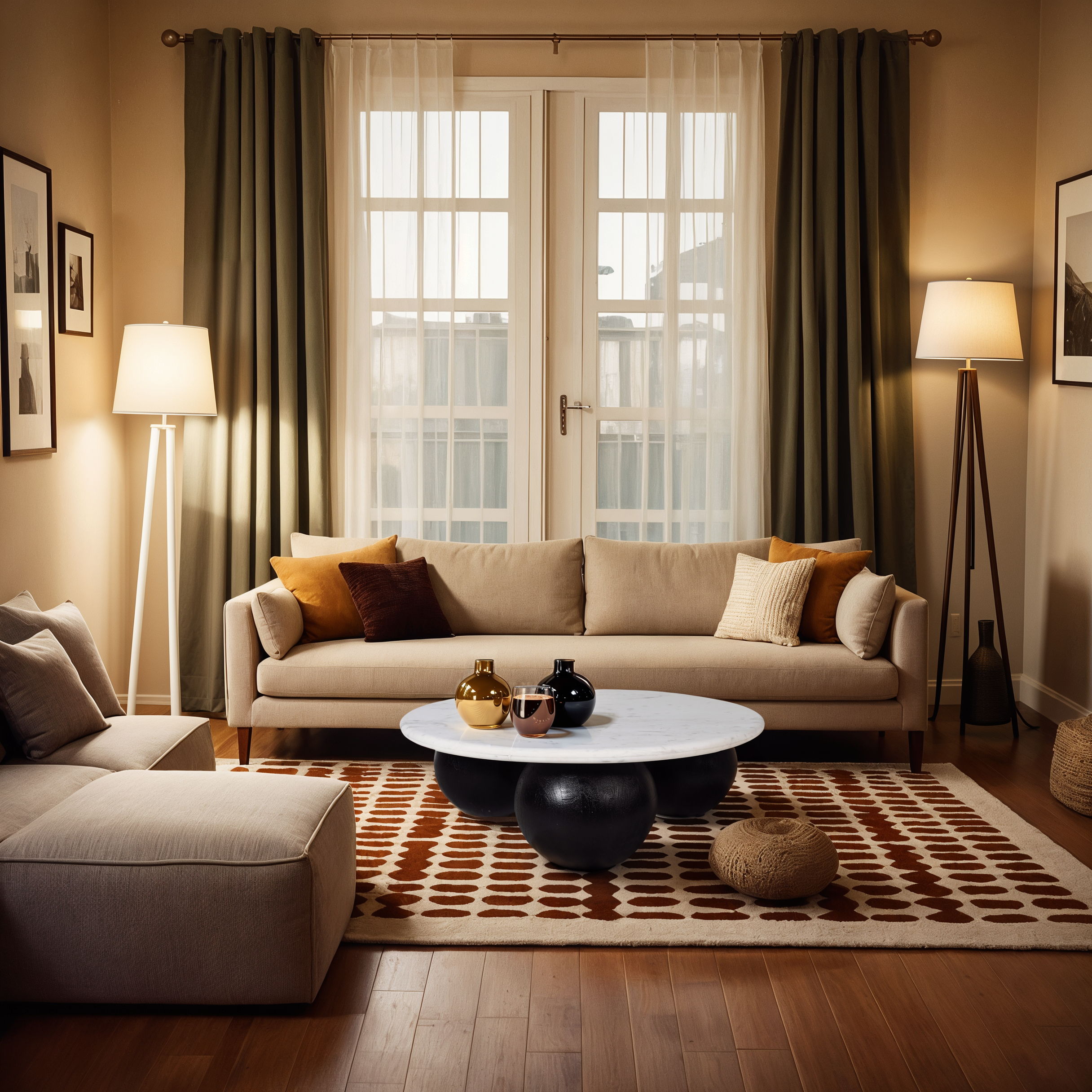 Treviso - Marble Coffee Table - White