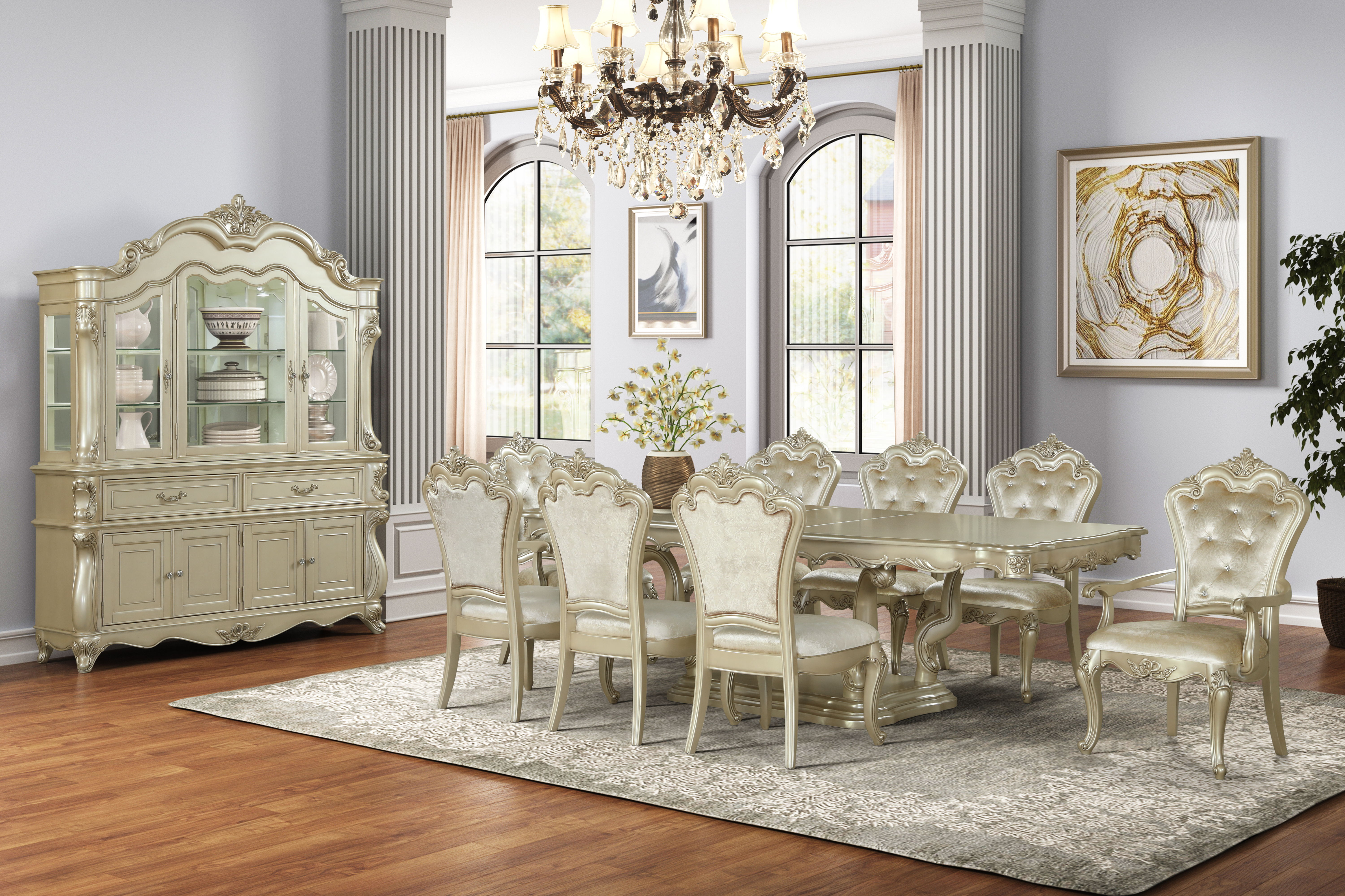 Monique - China Buffet - Champagne, beige, view 6