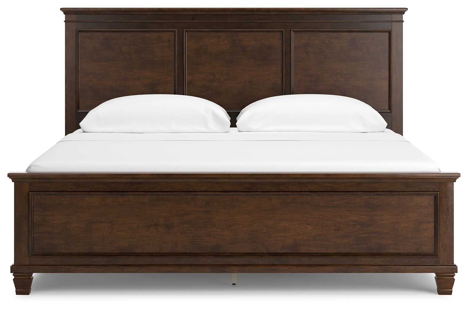 Ashley Furniture Danabrin - 6 Pc. - Dresser, Mirror, Chest, California King Panel Bed - Brown - Image 9