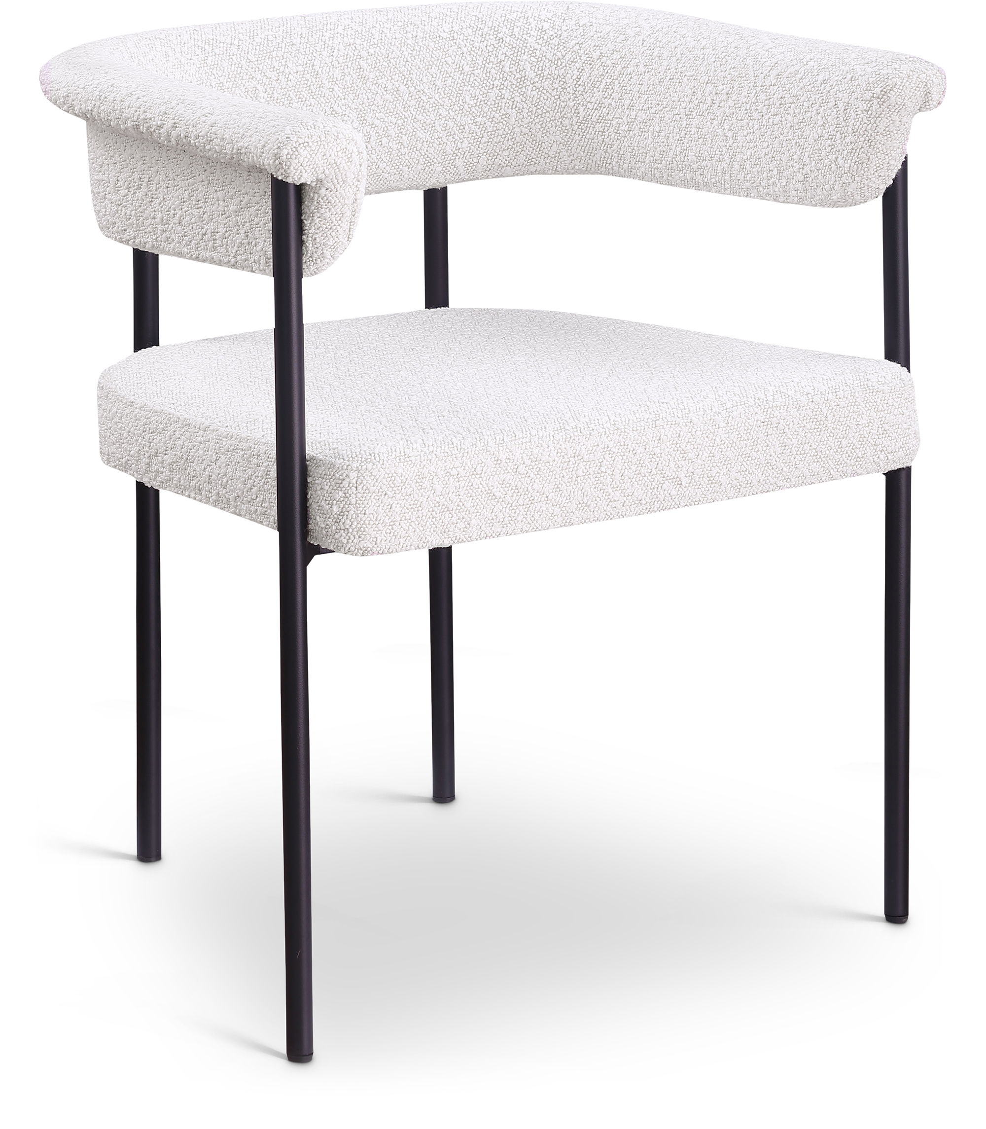 Malin - Boucle Dining Chair (Set of 2) - Cream