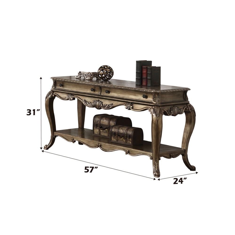 Ragenardus - Sofa Table - Vintage Oak, dark brown, view 3