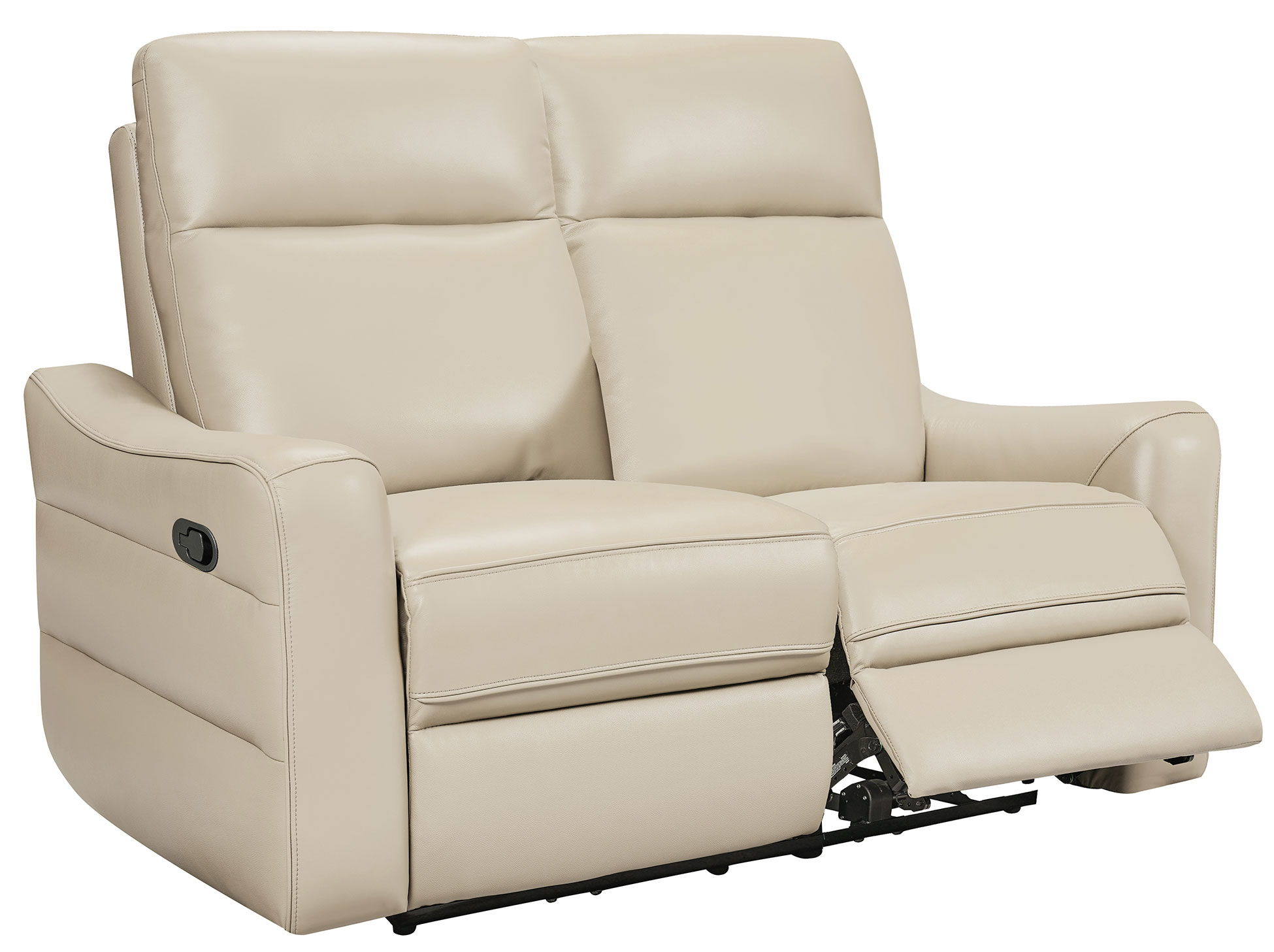 3517 - Loveseat With Manual Recliners - Cream