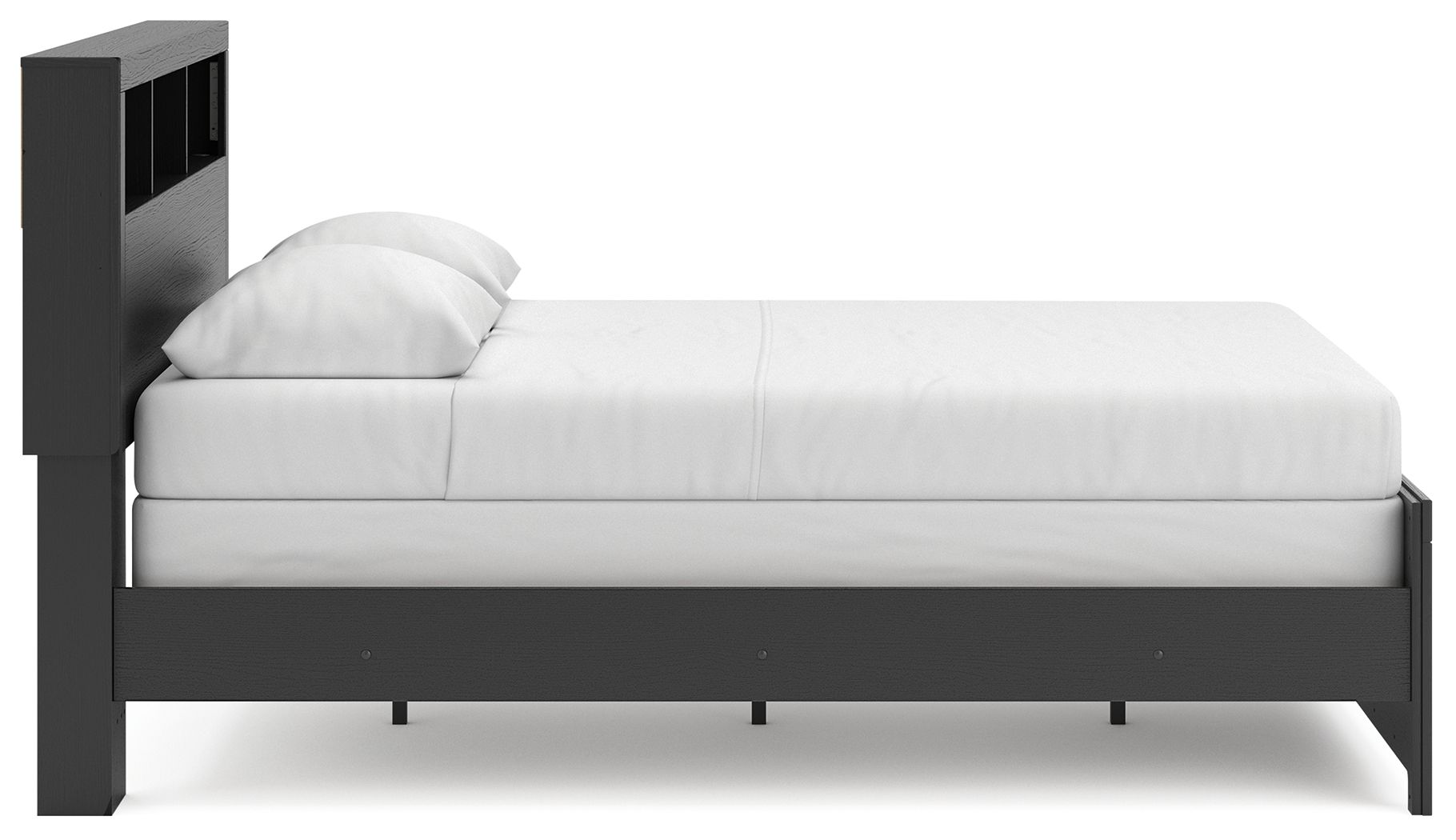 Ashley Furniture Broachmyn - Queen Bookcase Bed - Black / Gray - Image 5